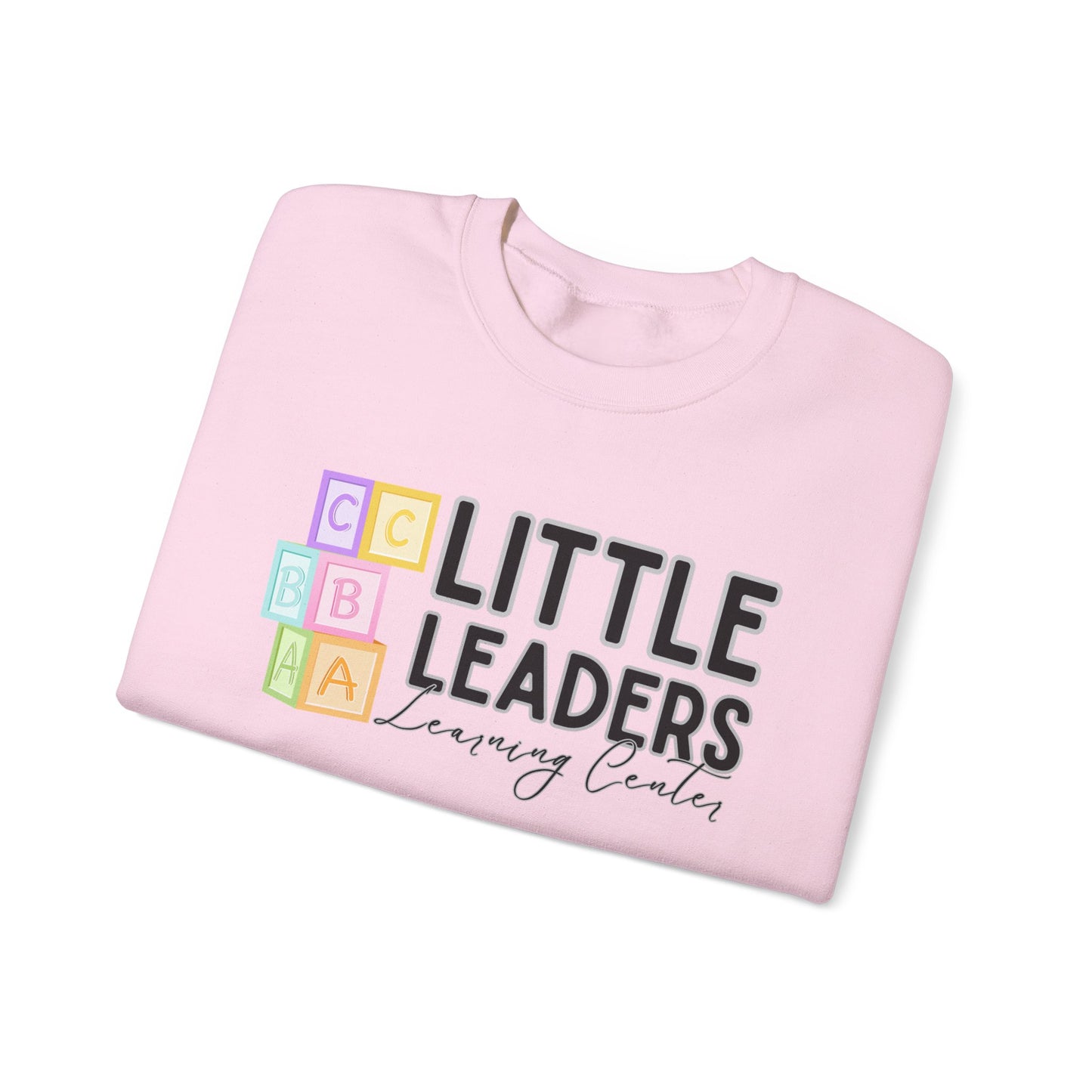 Little Leaders w/ Blocks Crewneck Unisex Sweatshirt