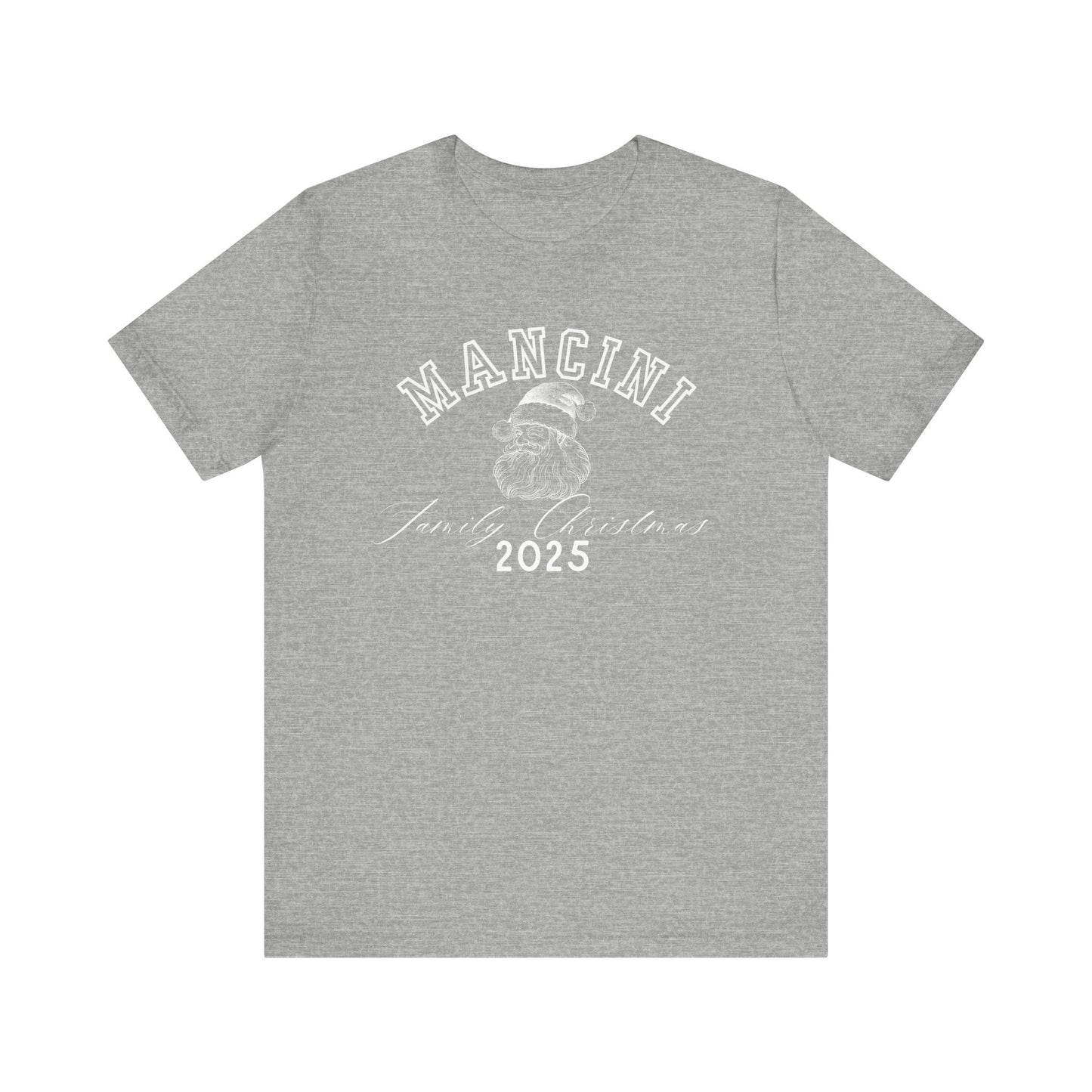 FAMILY CHRISTMAS- SANTA- Unisex Jersey Short Sleeve Tee