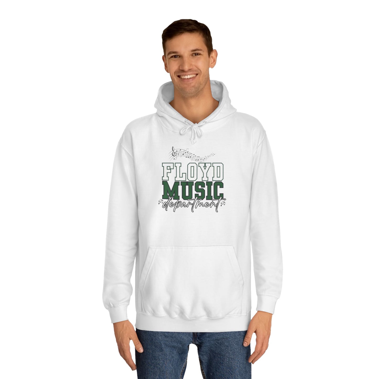 Floyd Music Unisex College Hoodie - Music Department Floyd Strong