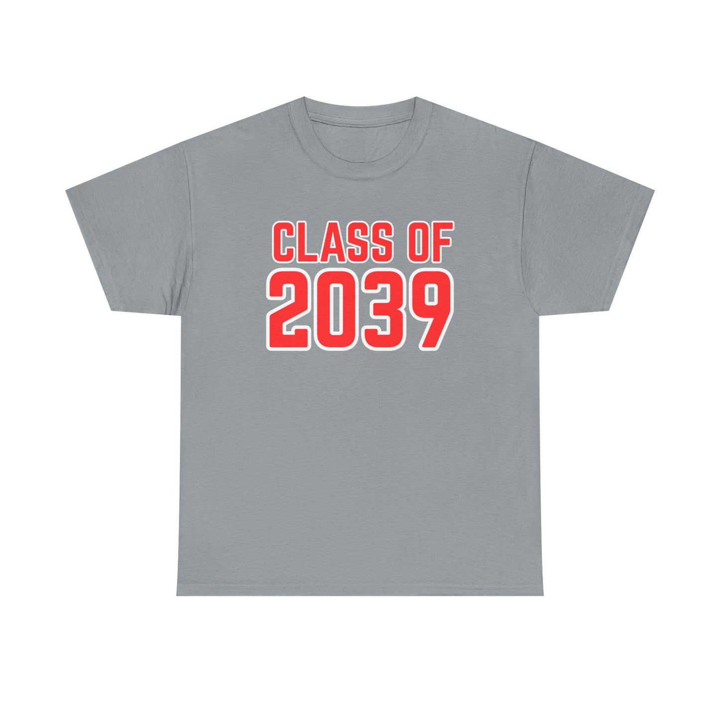 Class of 2039 Unisex Heavy Cotton Tee- Back to School- Grow With Me
