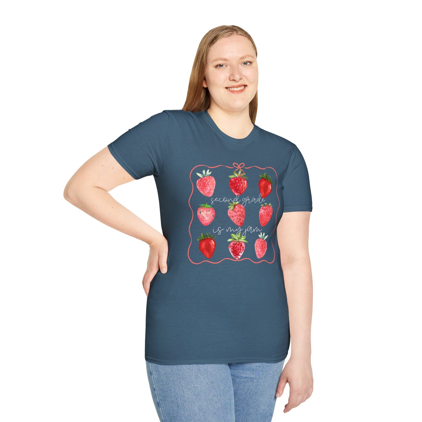 2nd Grade is my Jam- Unisex Softstyle T-Shirt- Back to School