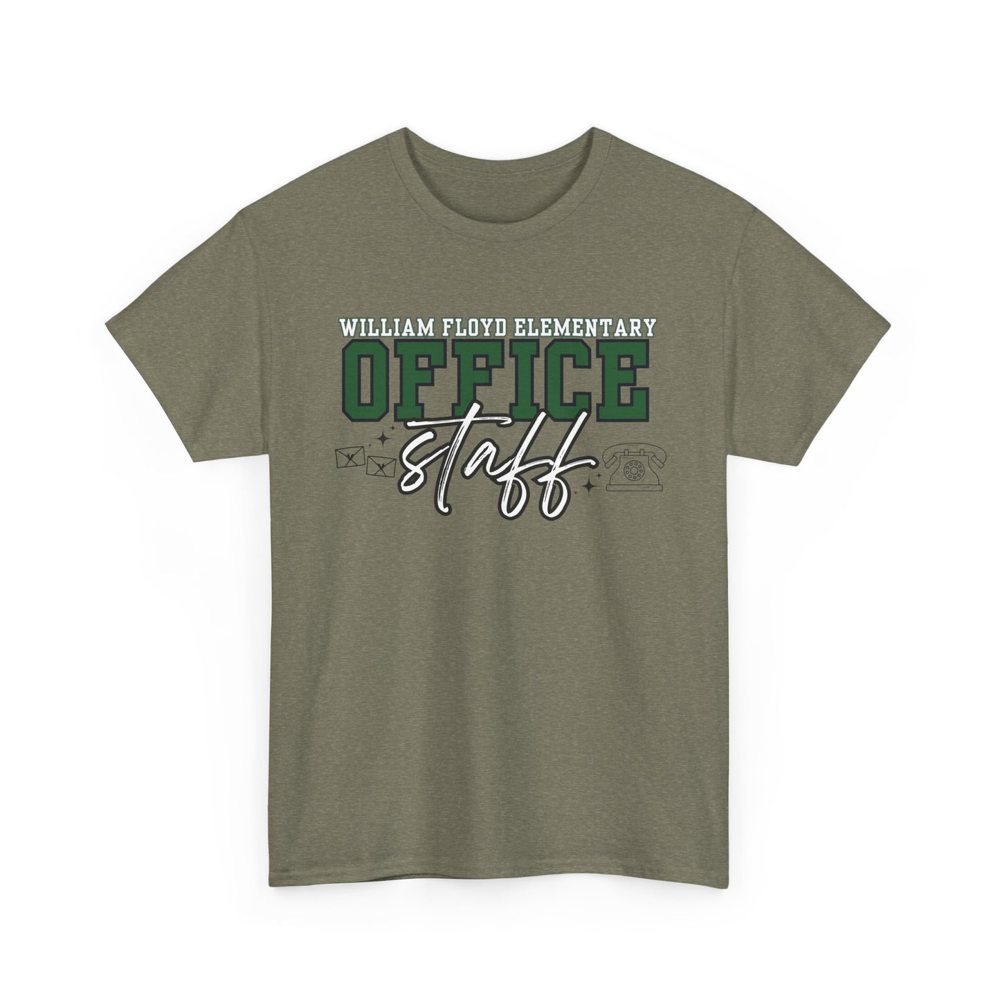 WFE Office Staff Unisex Heavy Cotton Tee - Heart & Soul of WFE Design