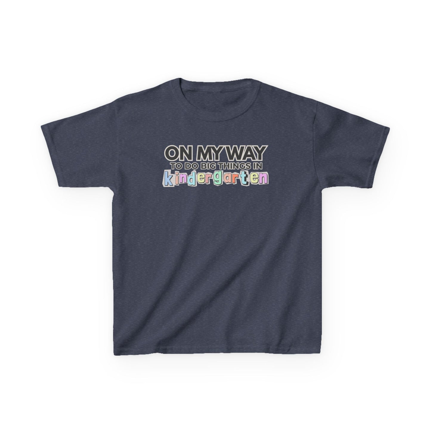 Big Things in Kindergarten- Kids Back to School Shirt