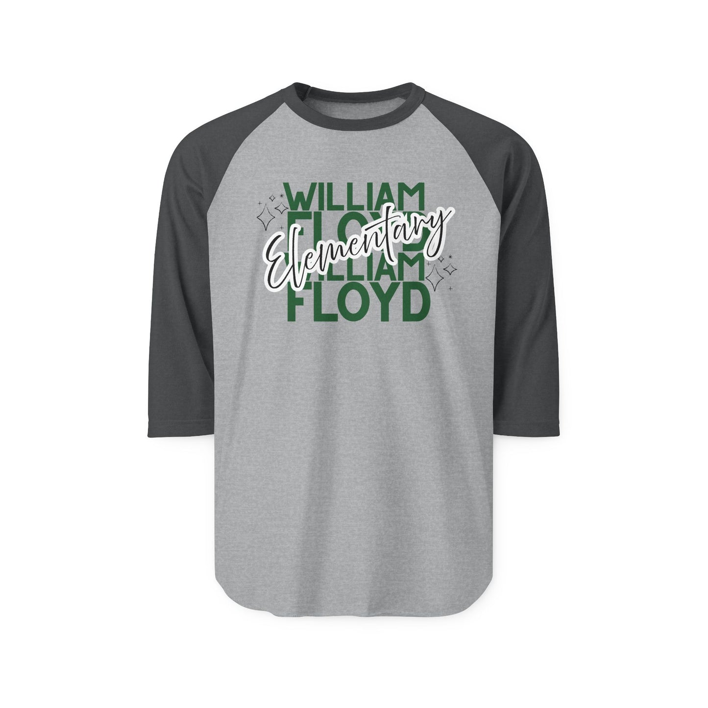 William Floyd Elementary Unisex Three-Quarter Sleeve Raglan Shirt