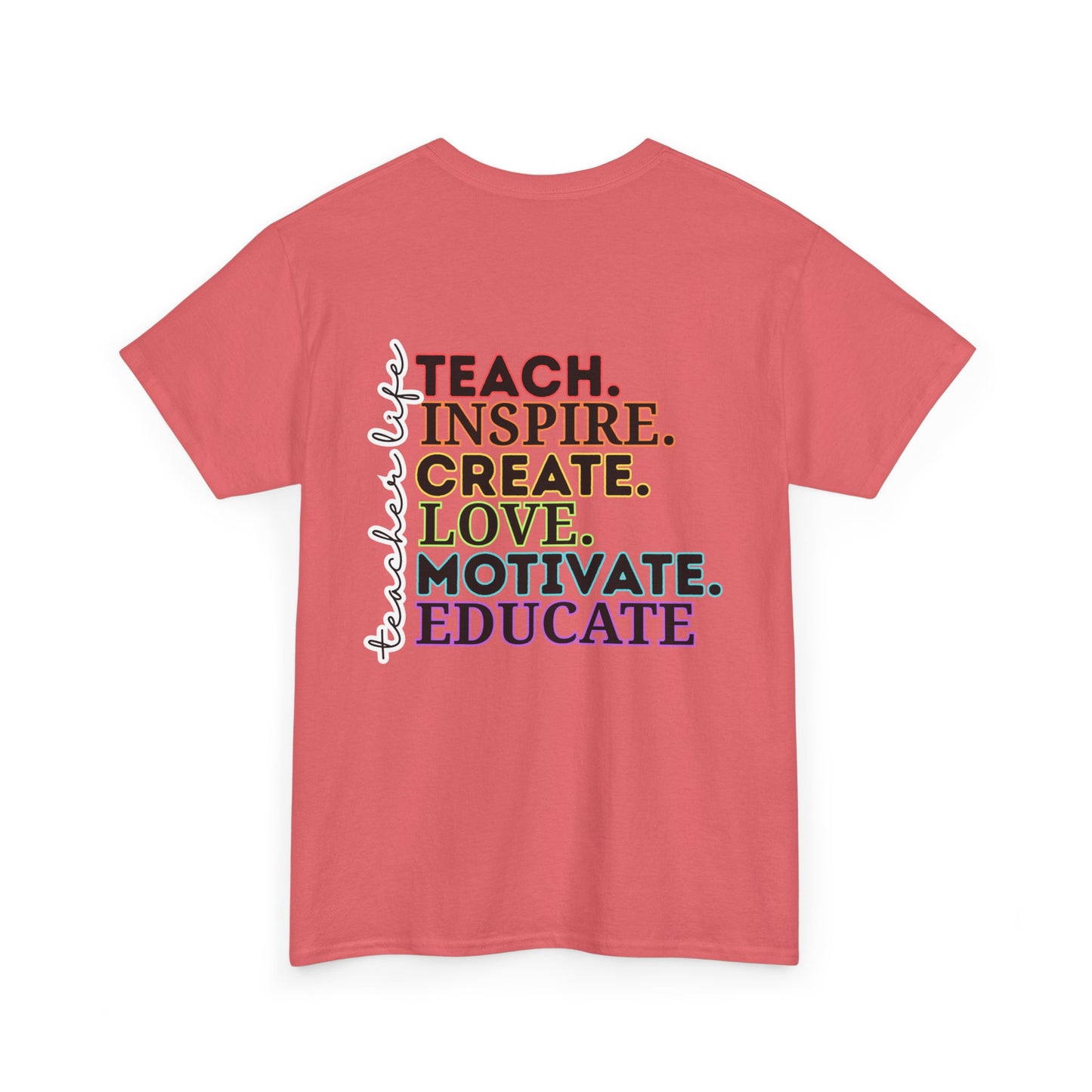 Teacher Tee - 5th Grade Teacher Unisex Heavy Cotton Tee