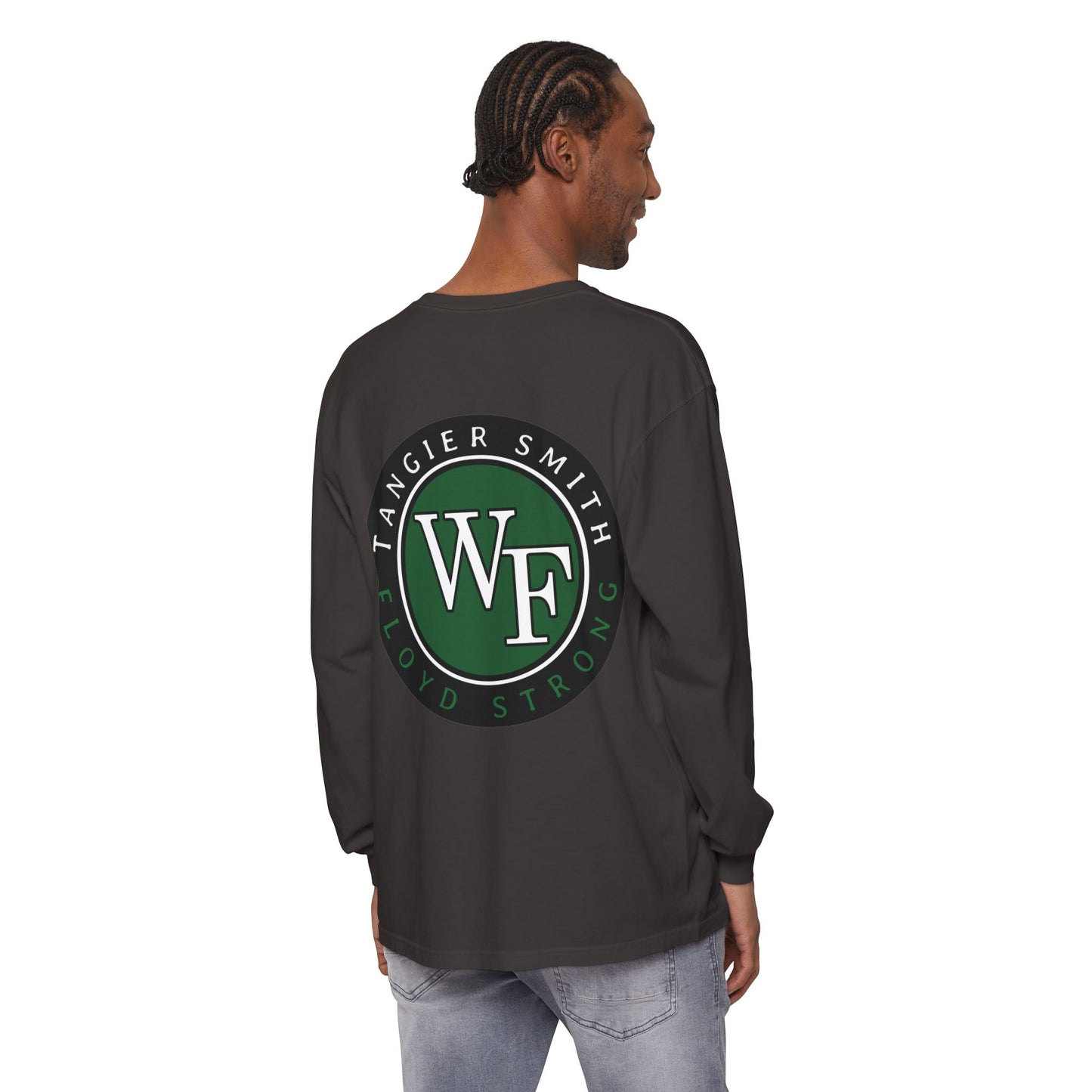 Tangier- Long Sleeve T-Shirt - Unisex Garment-Dyed Tee
