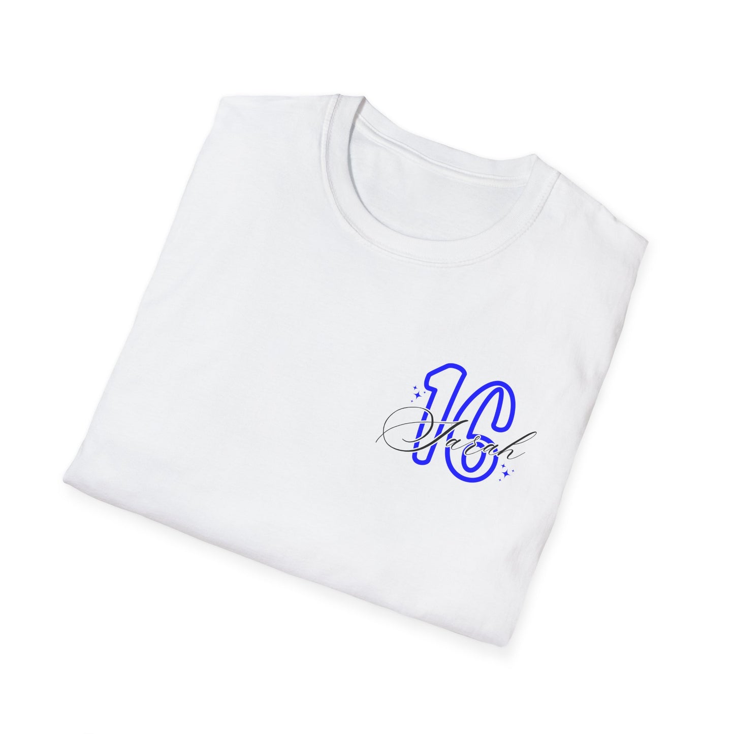 Alyssa's Sweet 16 Unisex T-Shirt- (Sarah) Personalized