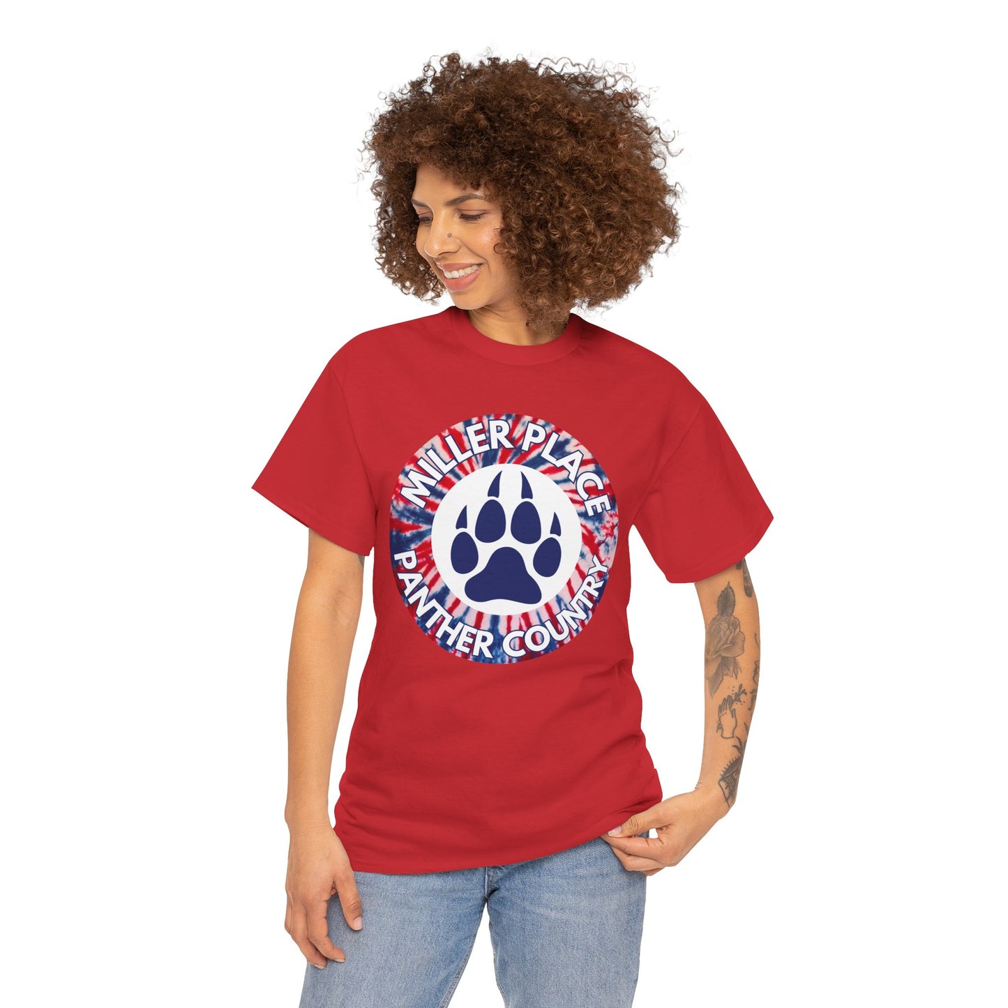 Miller Place Panther Country - Tie Dye Unisex Tee