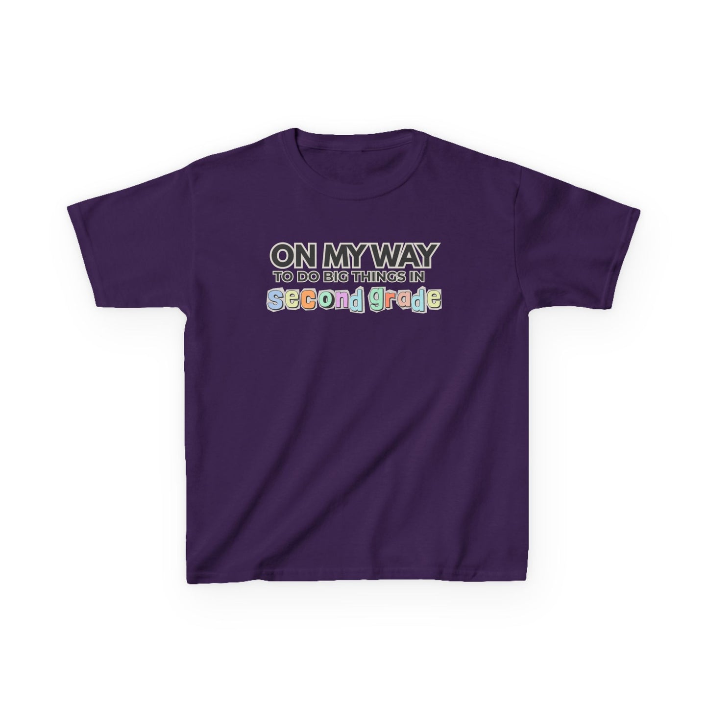 Big Things in 2nd Grade- Kids Back to School Shirt