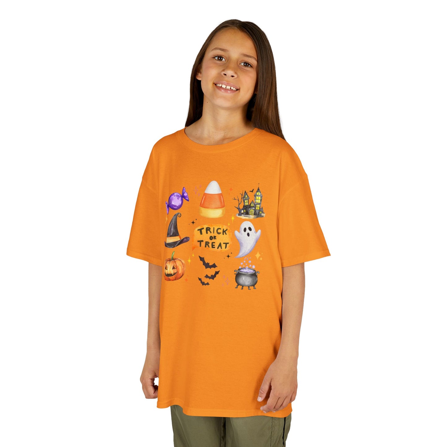 Halloween Tee, Trick or Treat - Kids- Shirt