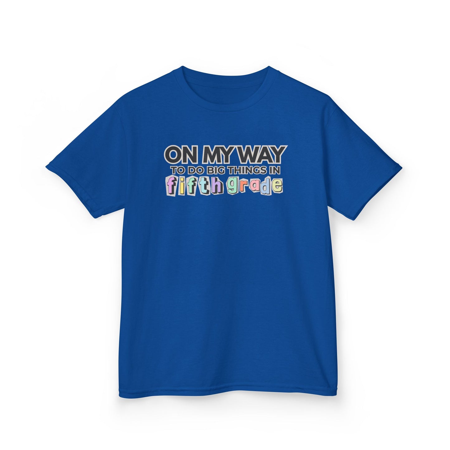Big Things in 5th Grade- Kids Back to School Shirt