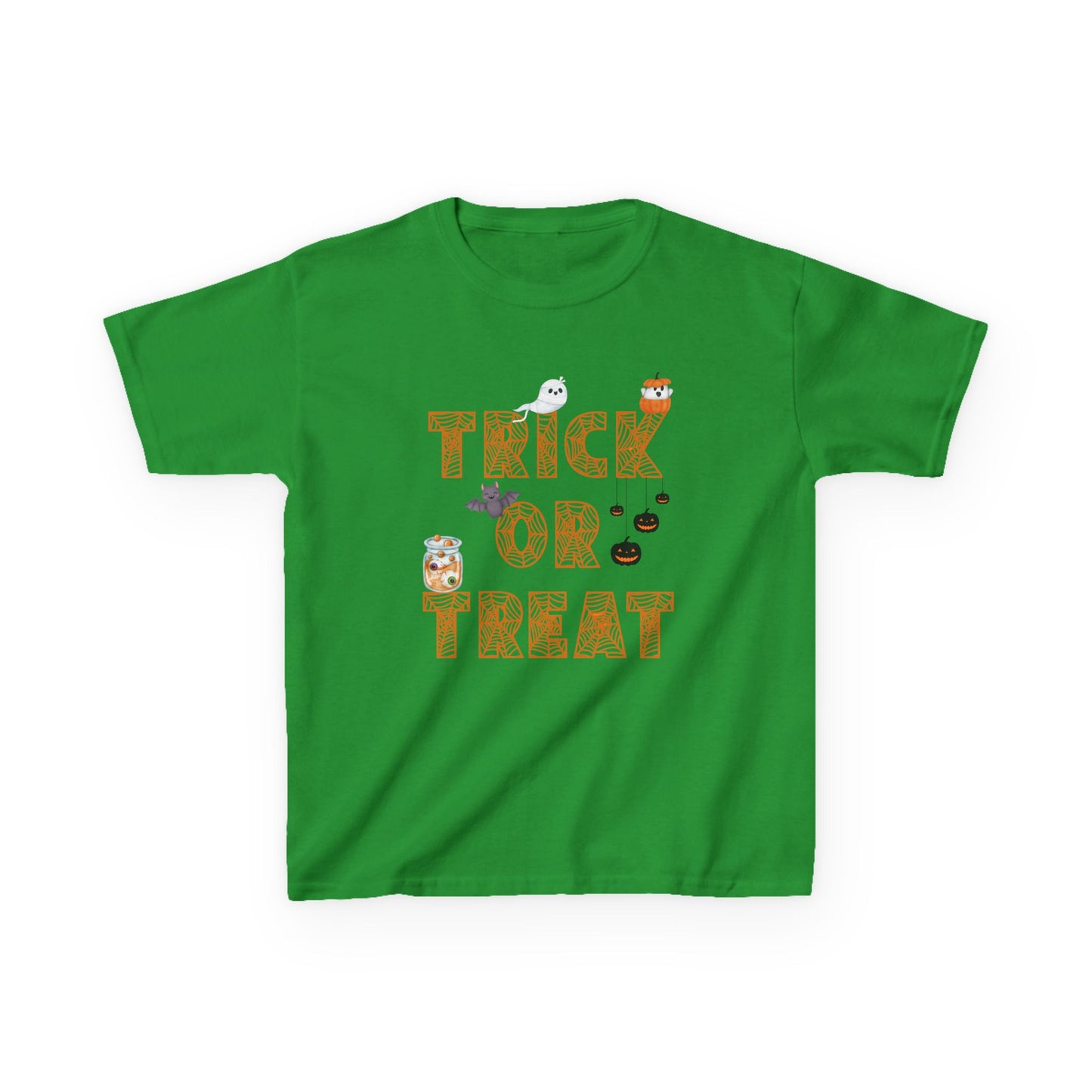 Trick or Treat Kids Tee, Halloween Shirt for Kids