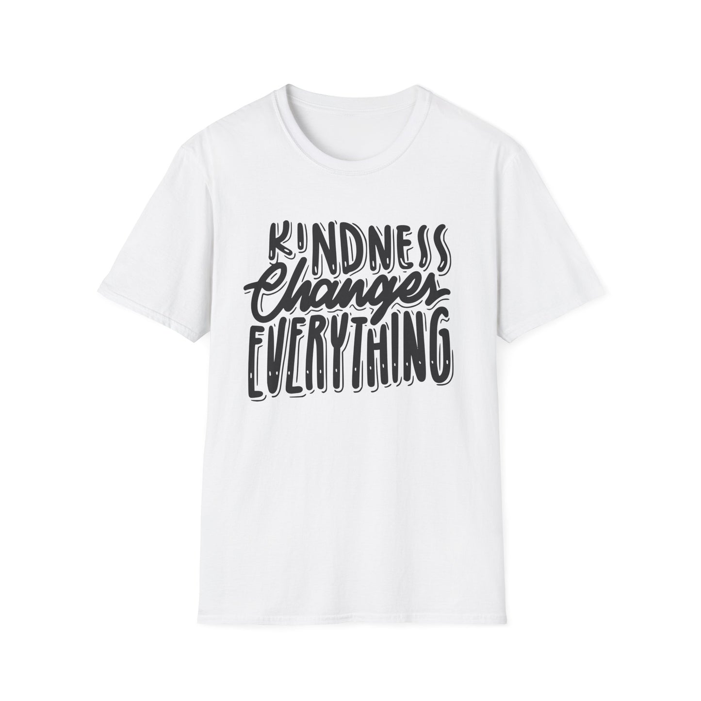 Kindness Changes Everything T-Shirt, Unisex Softstyle Tee
