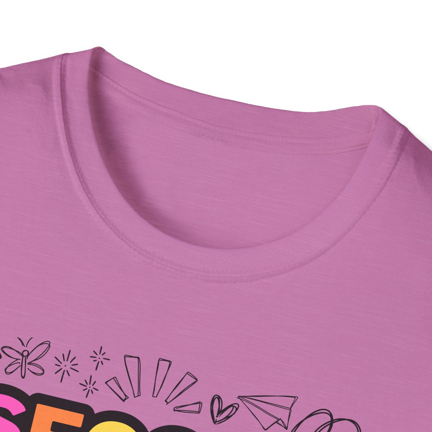 Dream Team- 2nd Grade- Unisex Softstyle T-Shirt- Teacher Life