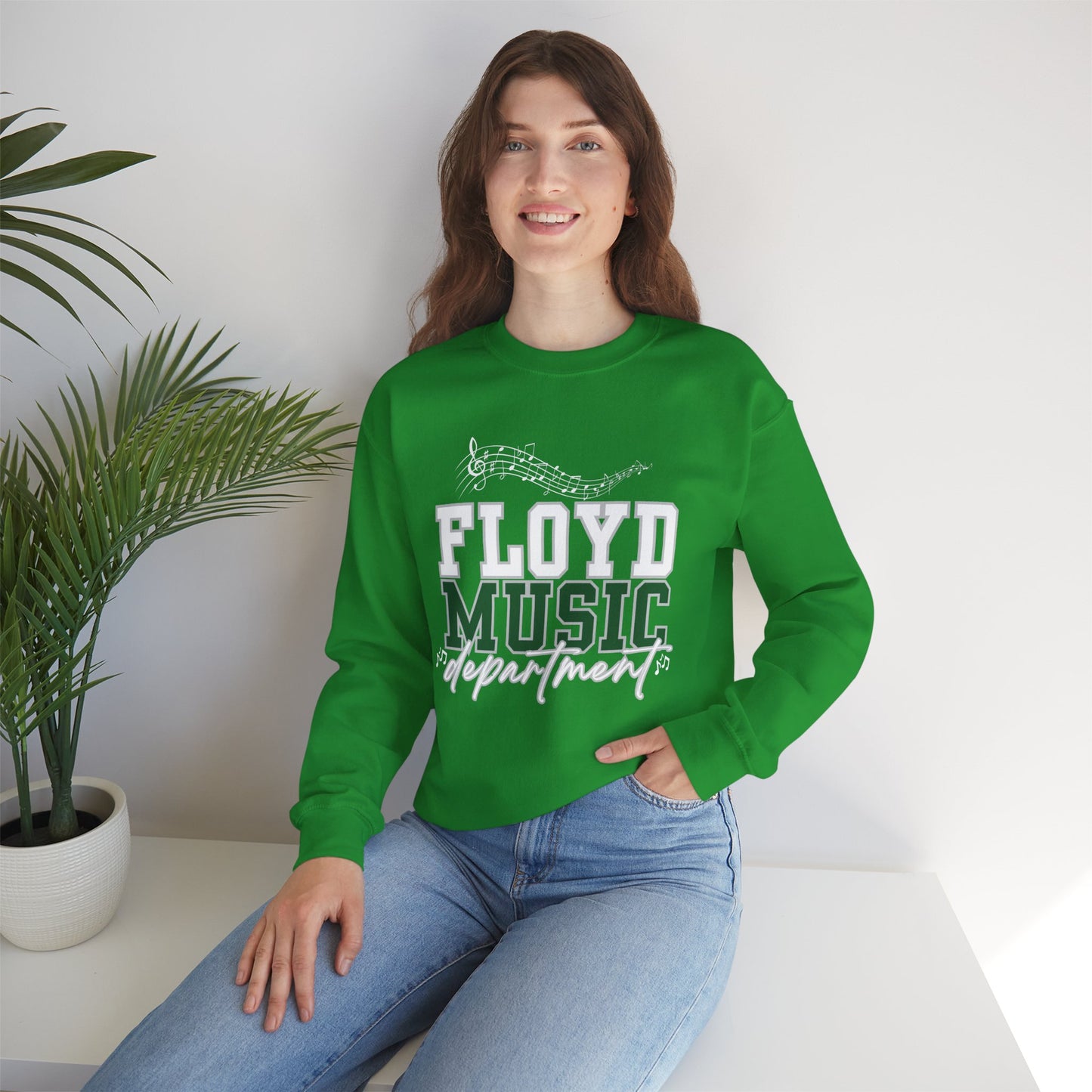 ASSELTA- Personalized - Floyd Music Department Crewneck Sweatshirt - Unisex Heavy Blend™
