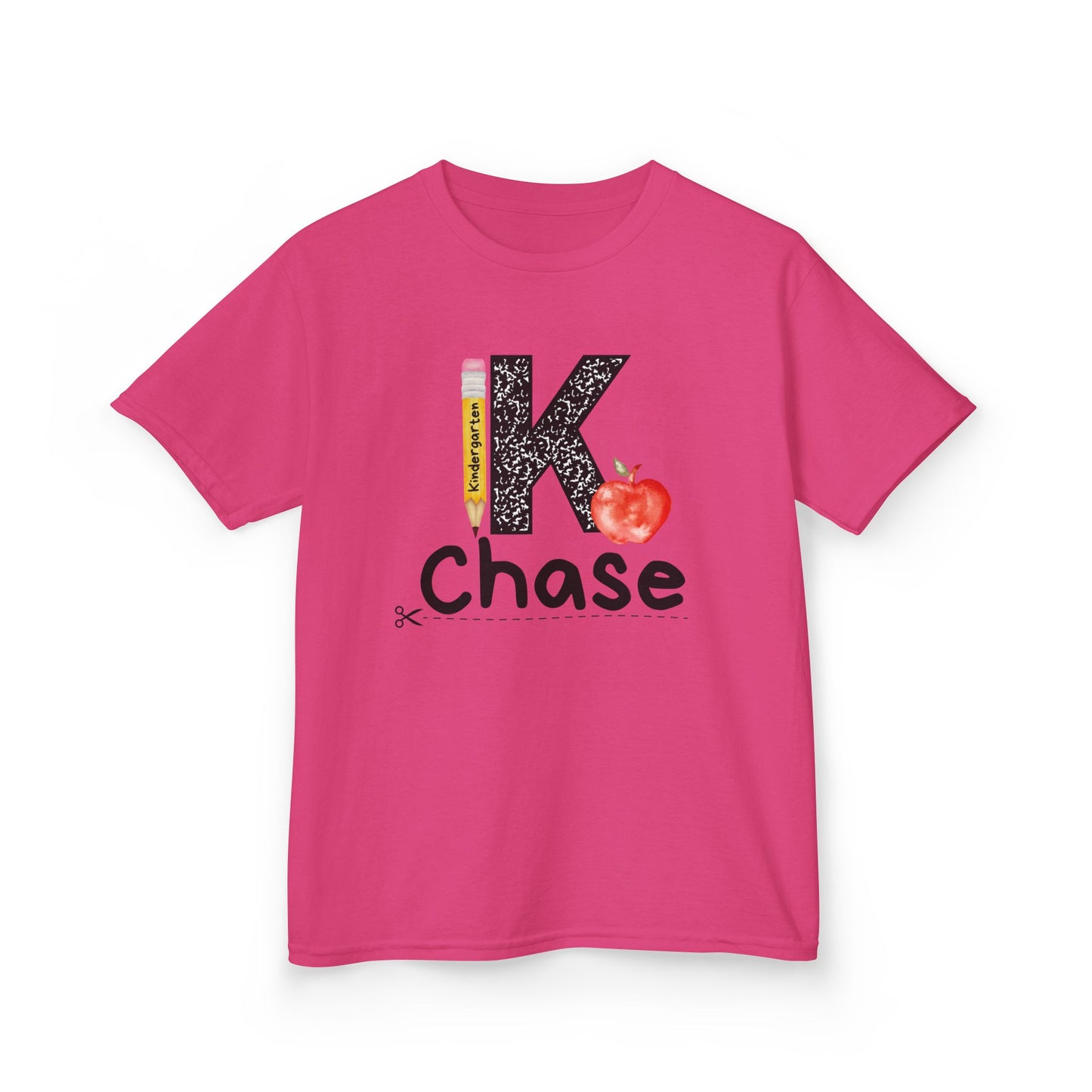 Kindergarten- Personalized Kids Tee - Back to School