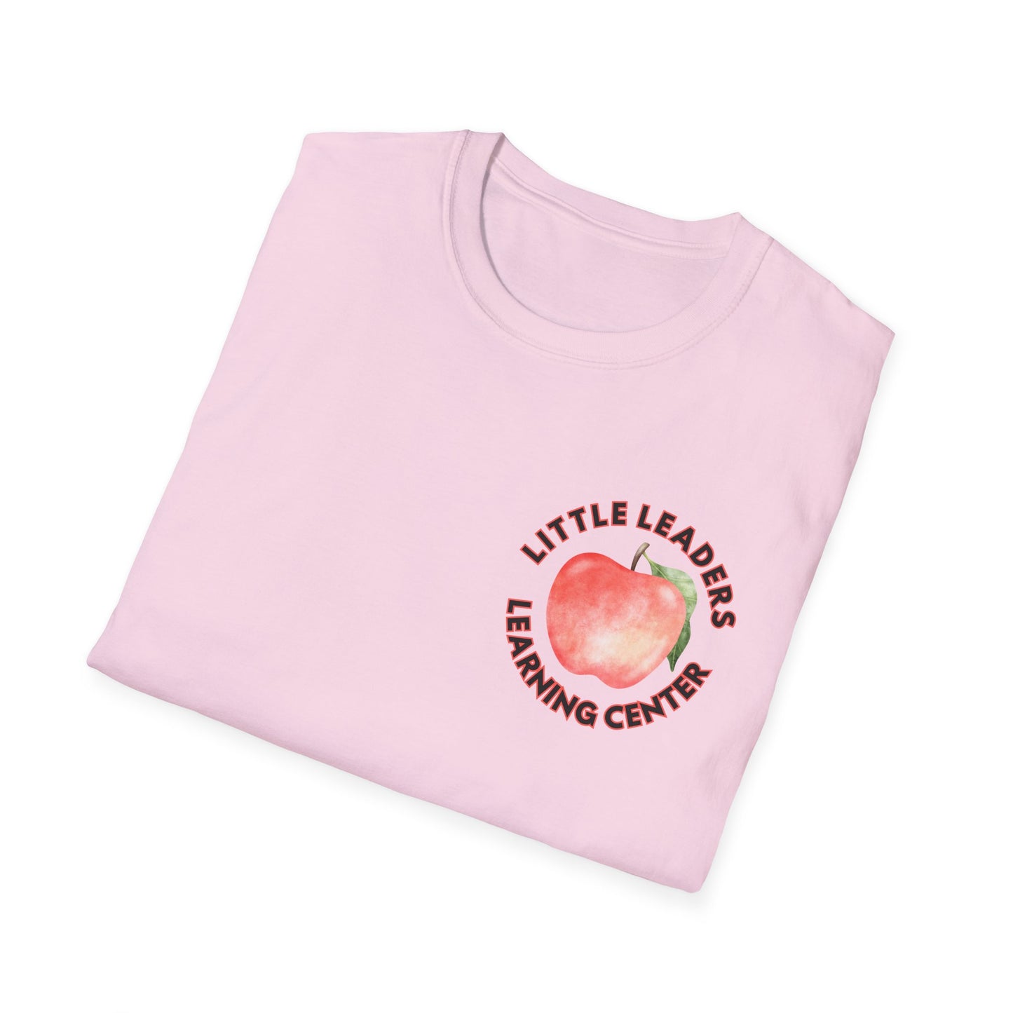 Little Leaders Teacher w/ Apple Design Unisex Softstyle T-Shirt
