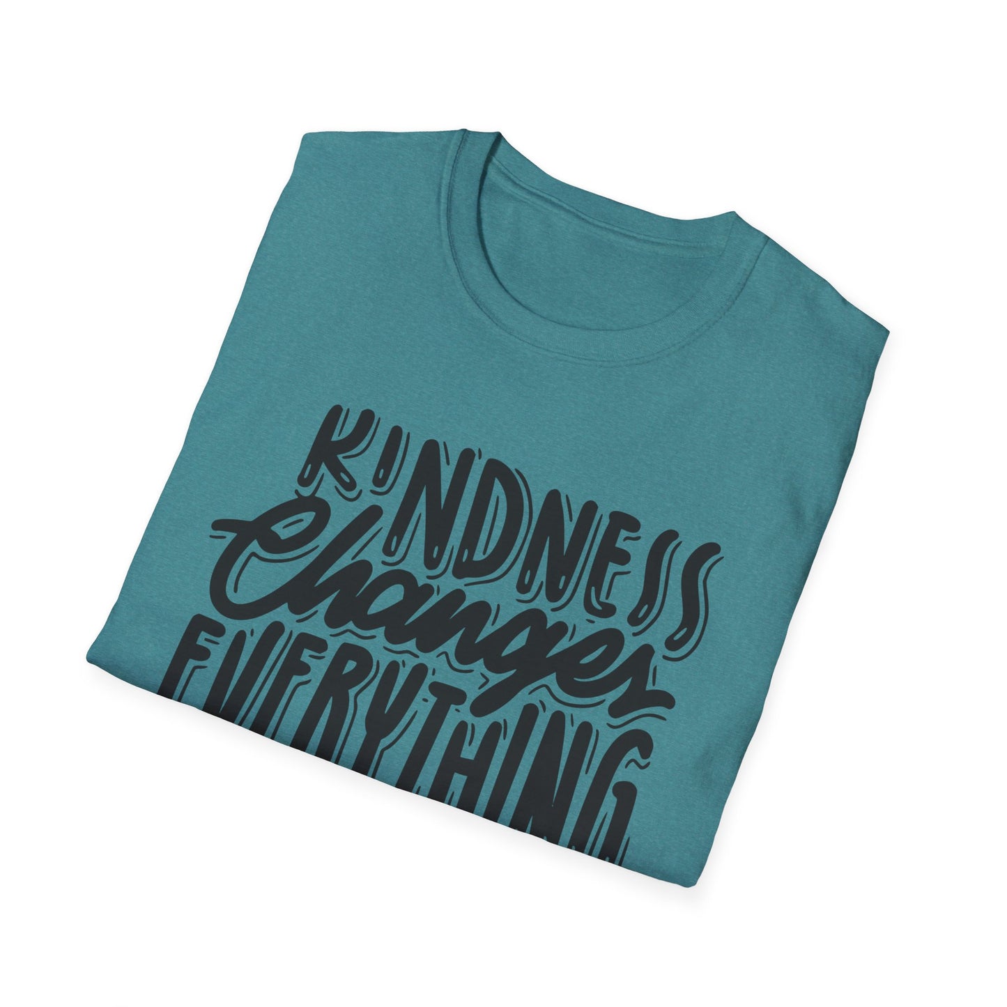 Kindness Changes Everything T-Shirt, Unisex Softstyle Tee