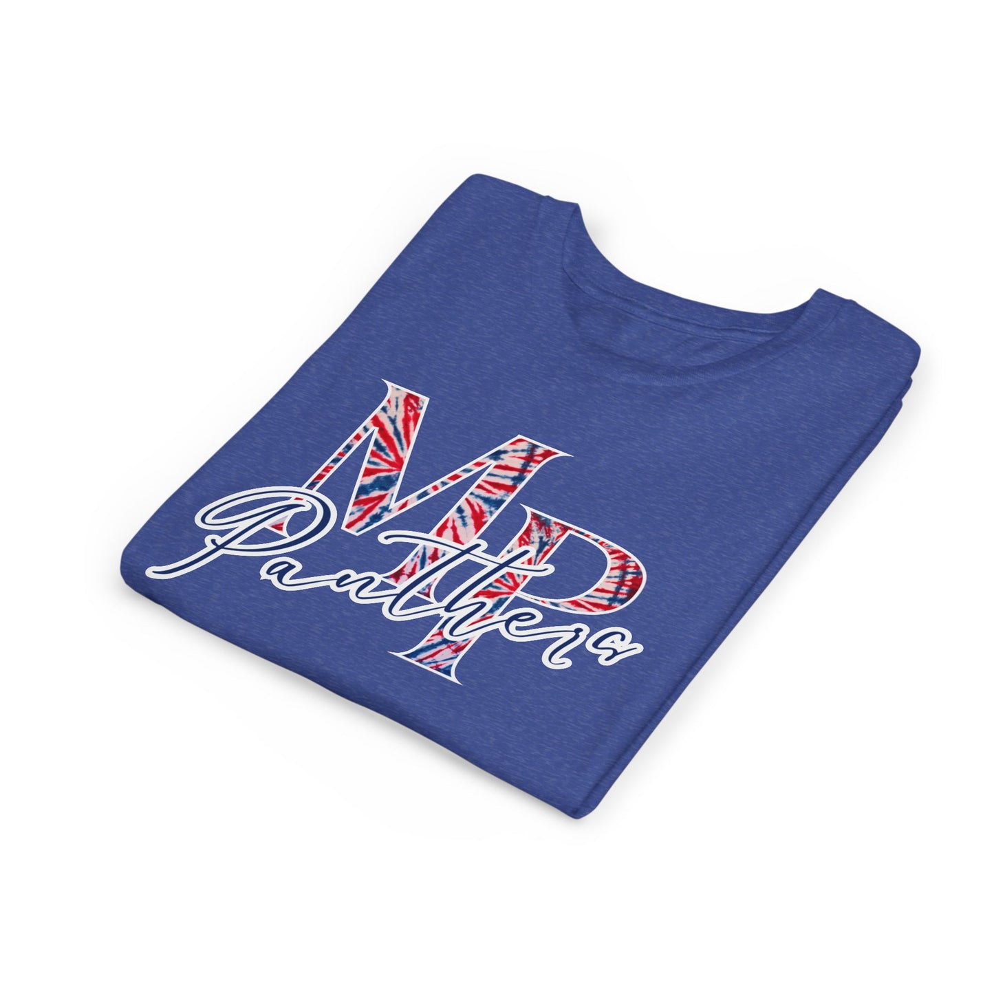 Miller Place Panthers Tie Dye MP- Youth Tee with Panther Print