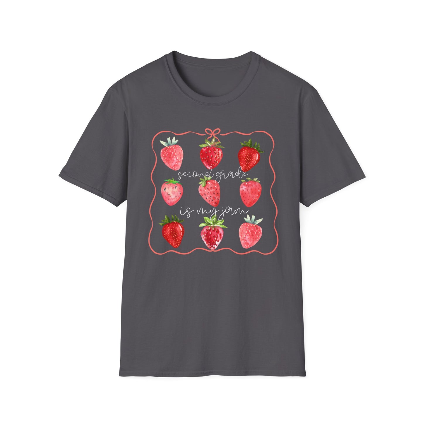 2nd Grade is my Jam- Unisex Softstyle T-Shirt- Back to School