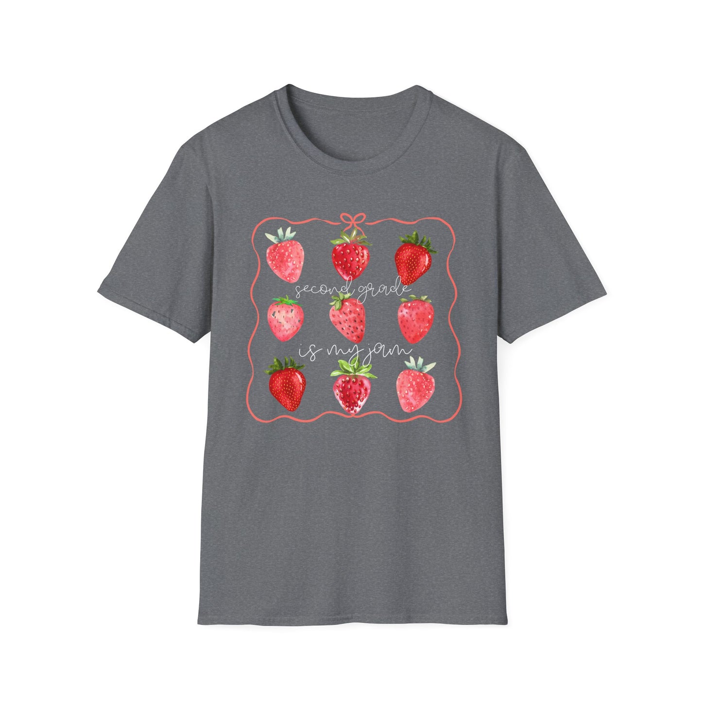 2nd Grade is my Jam- Unisex Softstyle T-Shirt- Back to School