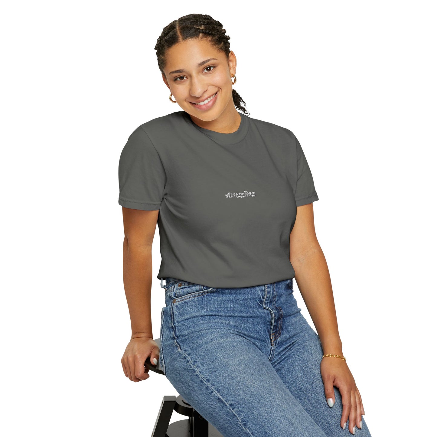 Struggling- One Word- Garment-Dyed Unisex Tee