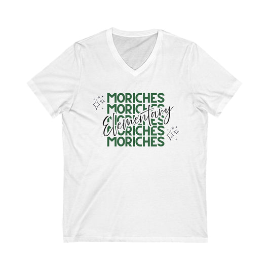 Moriches Elementary School Women's V-Neck Tee - Every Child Matters