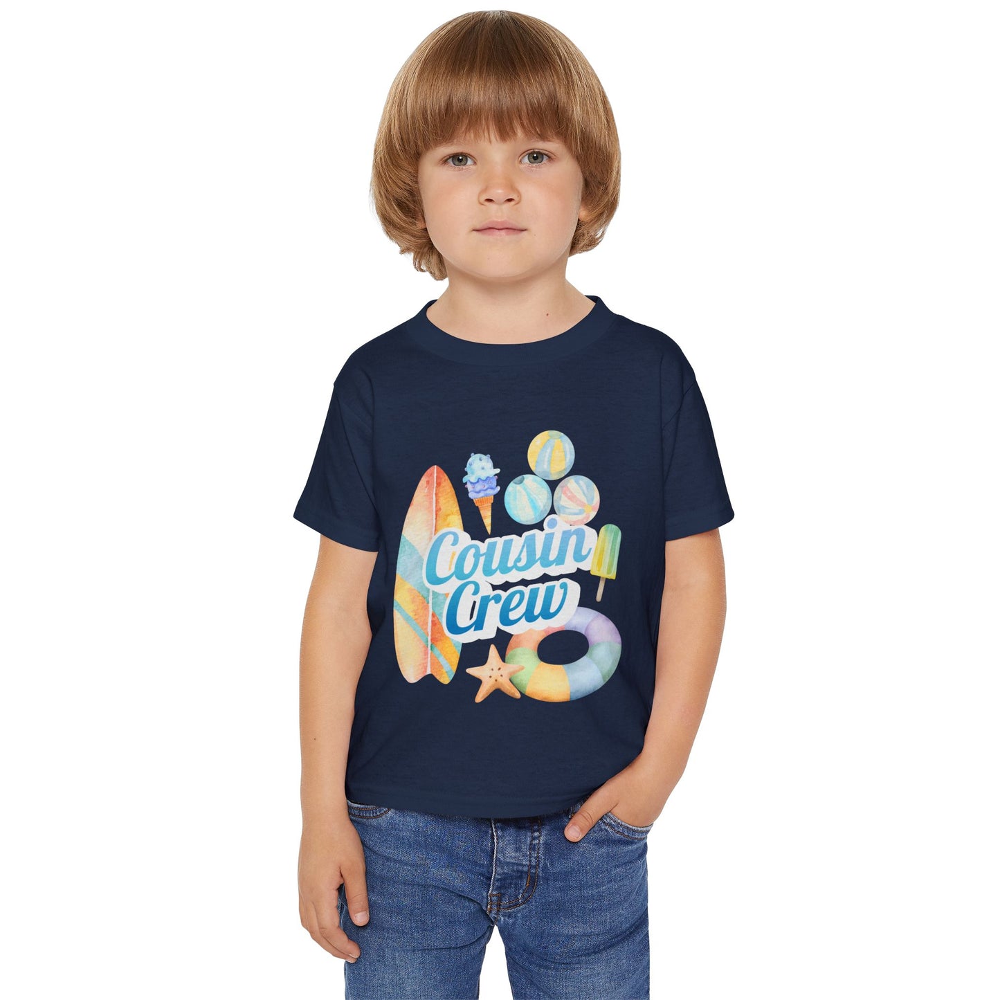 Cousin Crew Toddler T-shirt, Summer Shirt, Kids Vacation Tee, Mini Collection