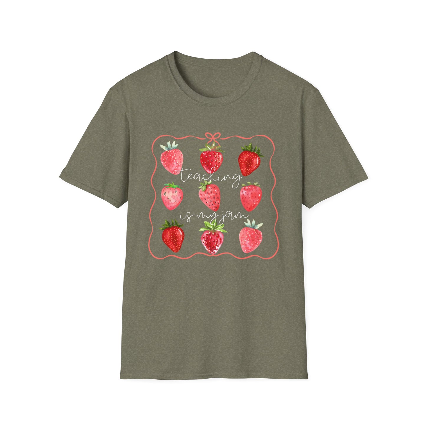 Teaching is my Jam- Unisex Softstyle T-Shirt- Back to School