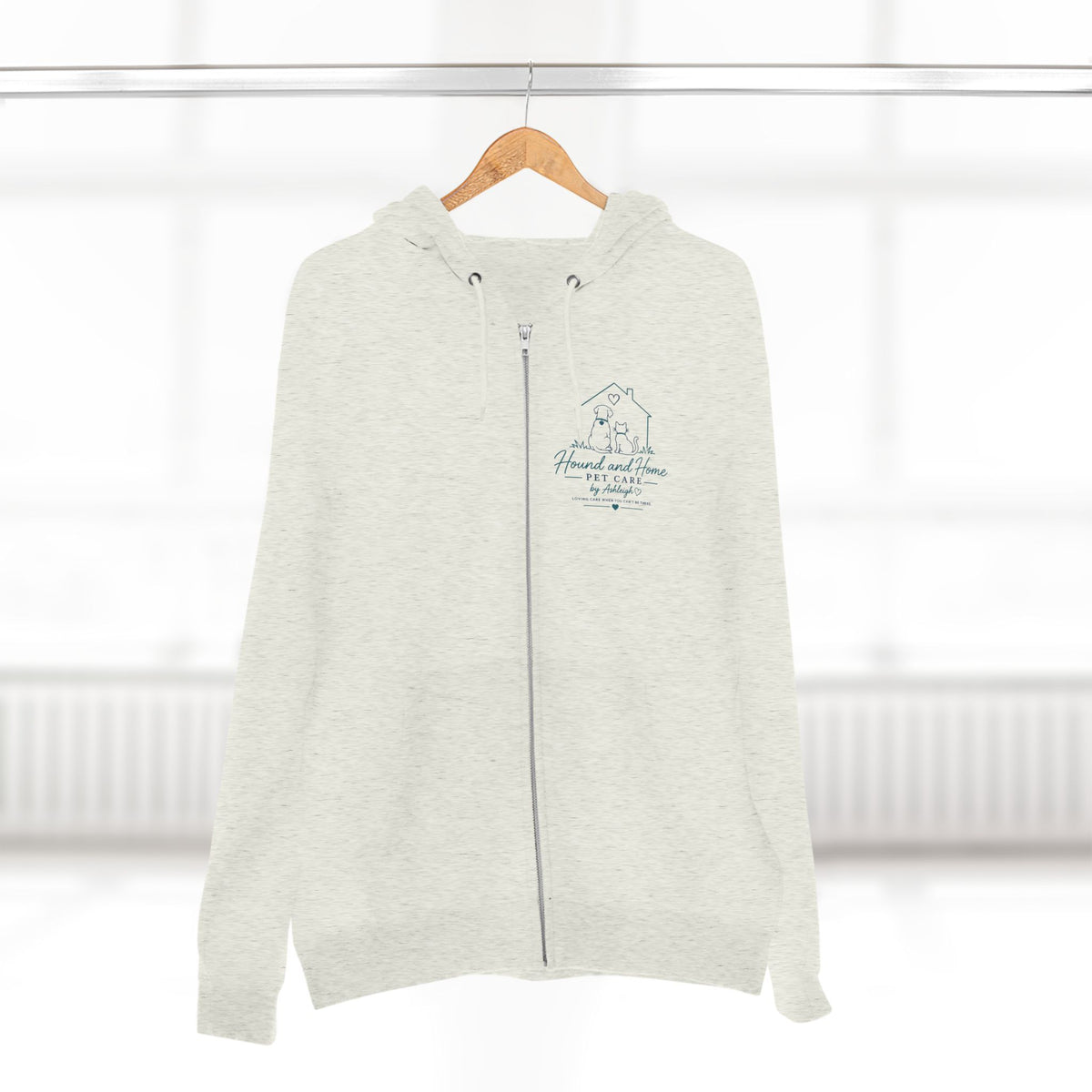 Ashleigh— Hound and Home Personalized Zip Up