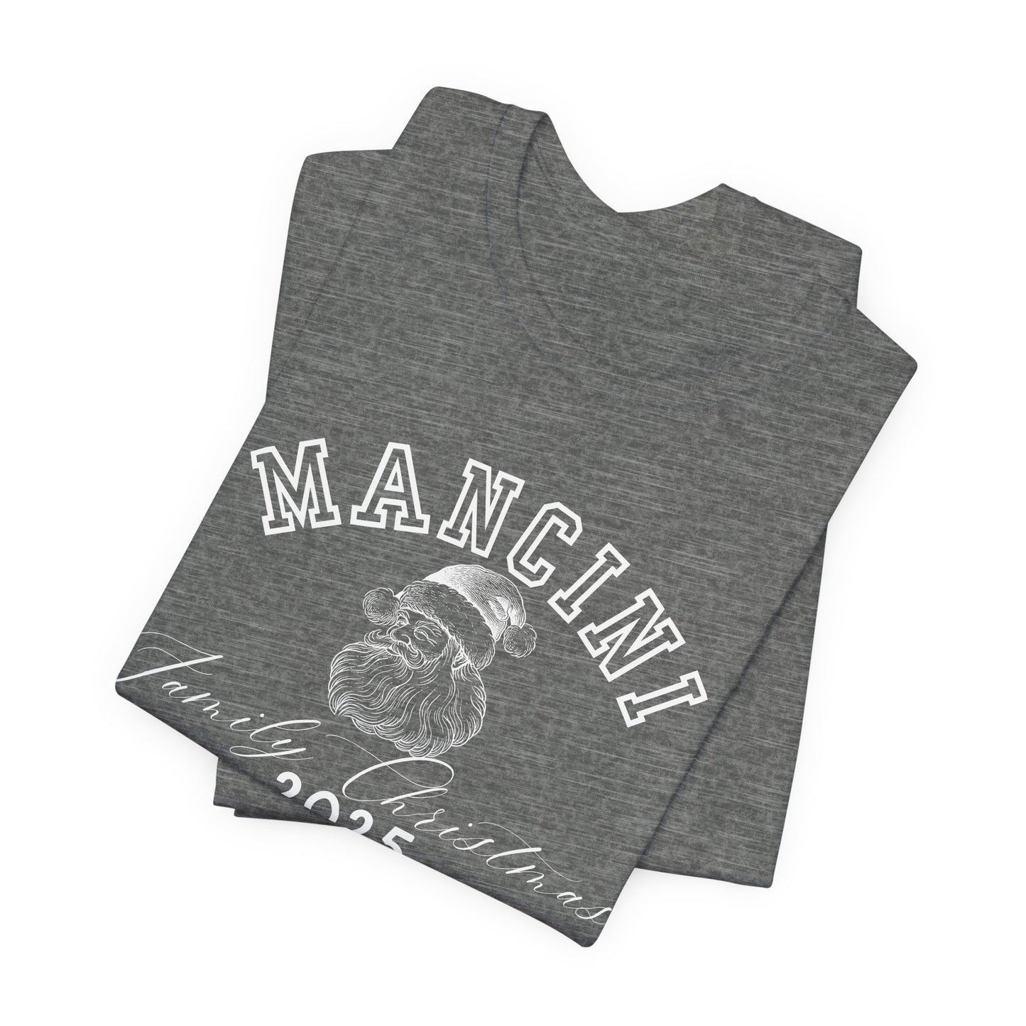 FAMILY CHRISTMAS- SANTA- Unisex Jersey Short Sleeve Tee