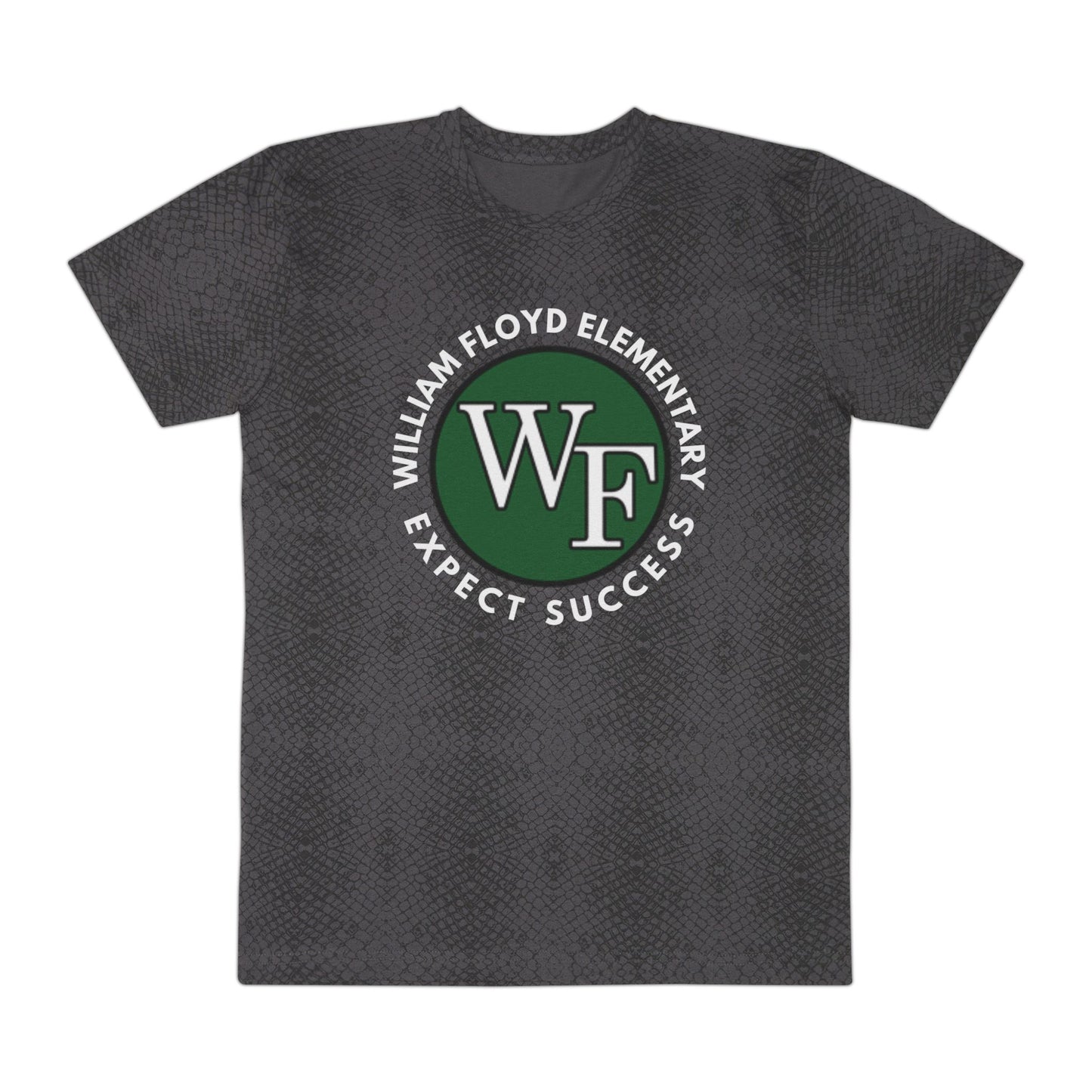 WFE Men's Fine Jersey Tee - ALL CAPS BACK- (Fun Prints), School Spirit Shirt
