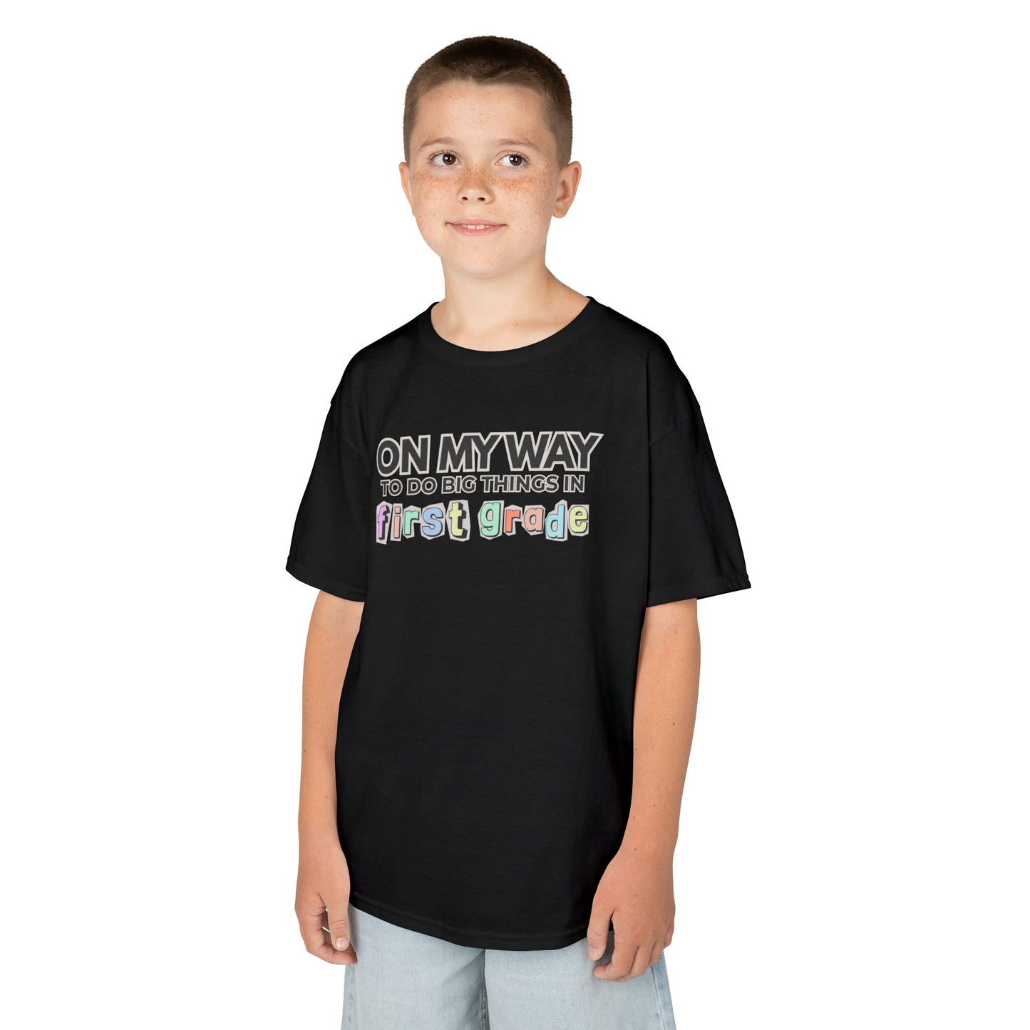 Big Things in 1st Grade- Kids Back to School Shirt