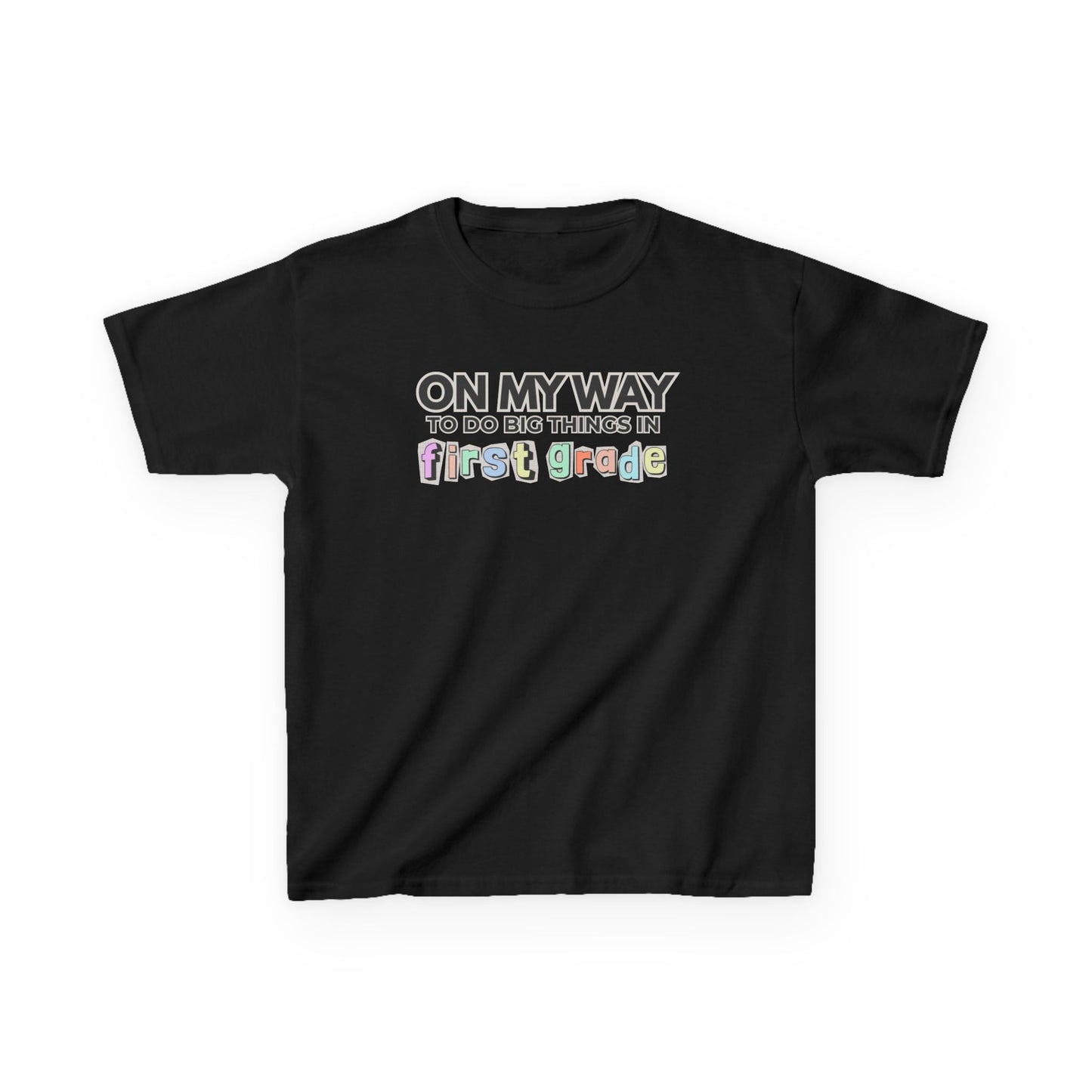 Big Things in 1st Grade- Kids Back to School Shirt