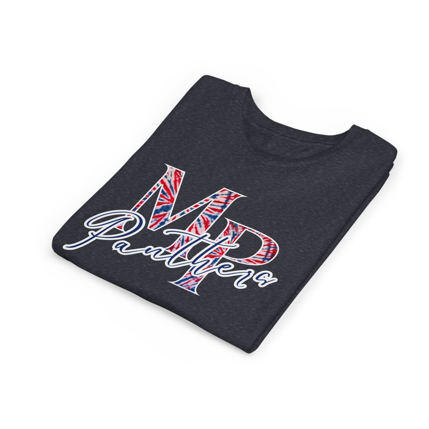 Miller Place Panthers Tie Dye MP- Youth Tee with Panther Print