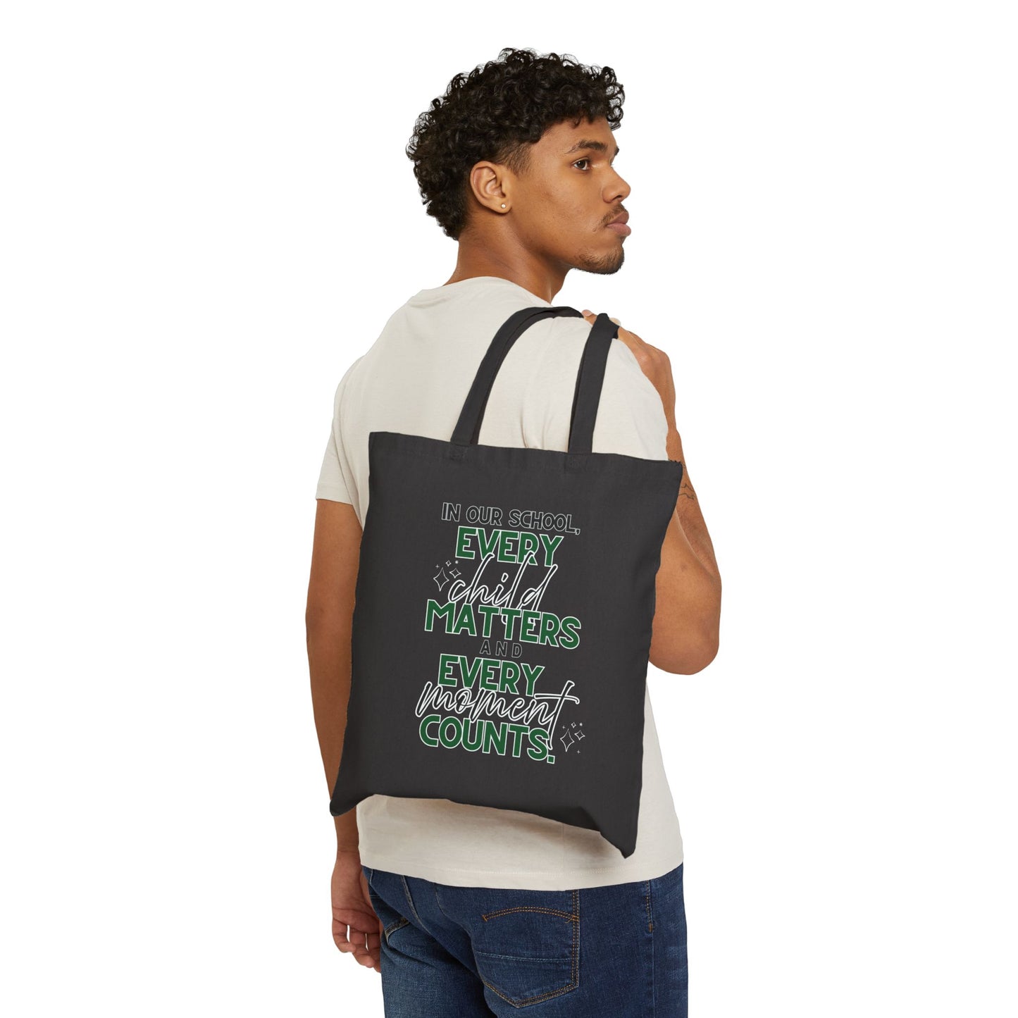 Woodhull Cotton Canvas Tote Bag - Stylish & Eco-Friendly Shopper