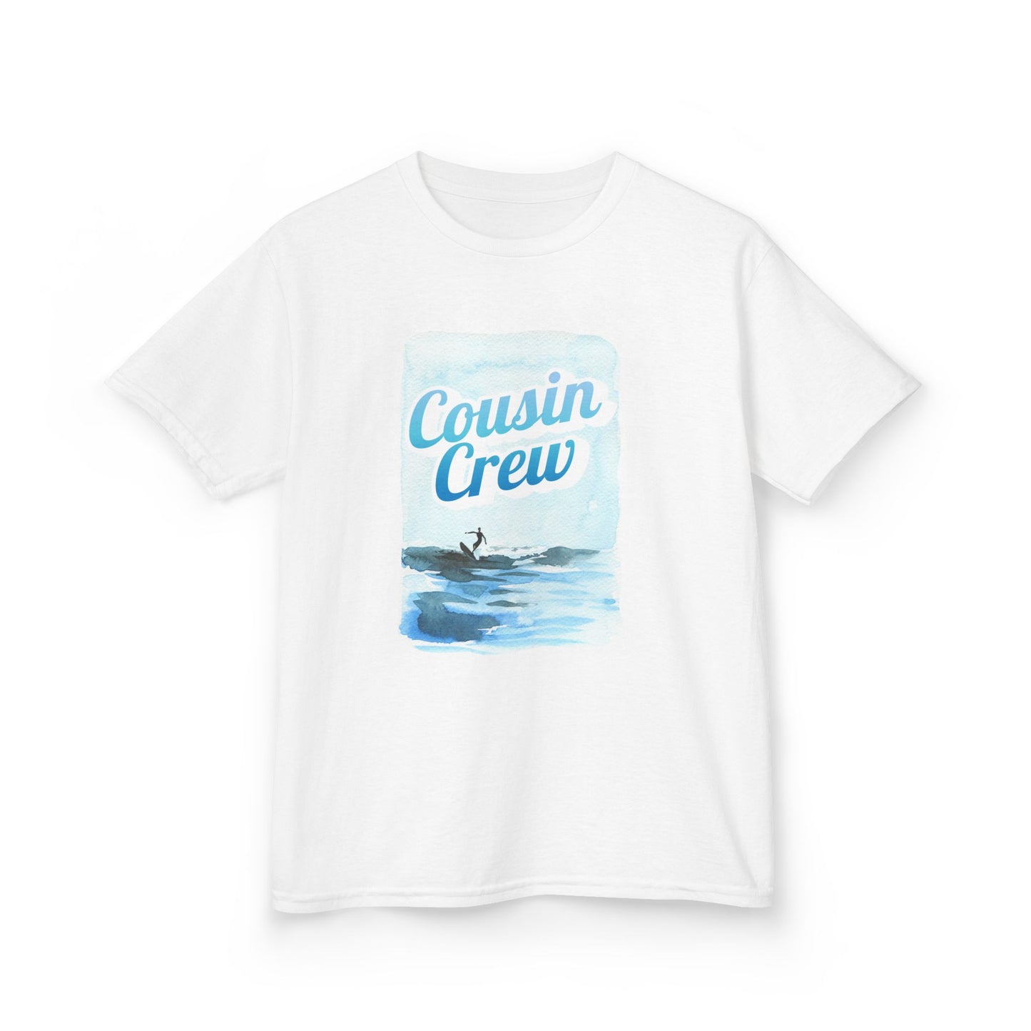 Cool Cousin Crew Kids Tee - Summer Fun, Family Gatherings, Beach Days, Mini Collection