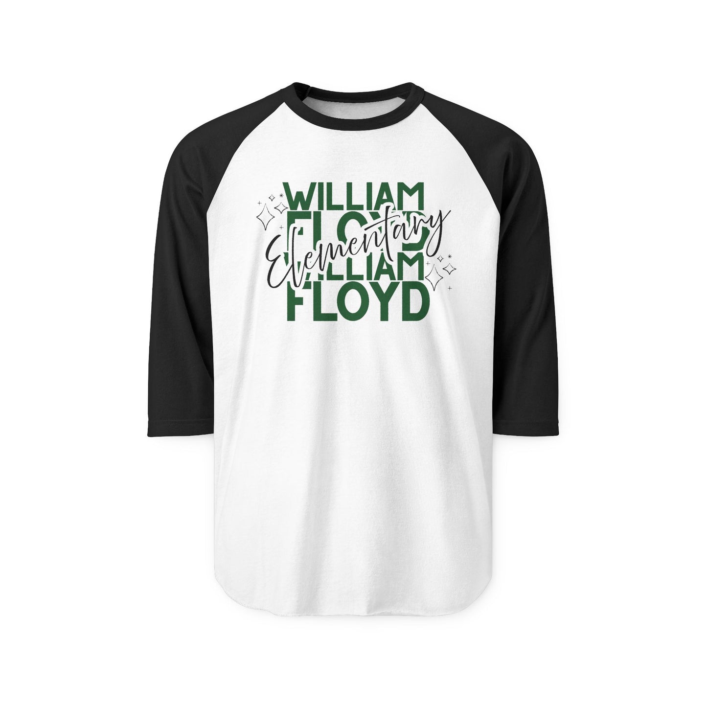 William Floyd Elementary Unisex Three-Quarter Sleeve Raglan Shirt