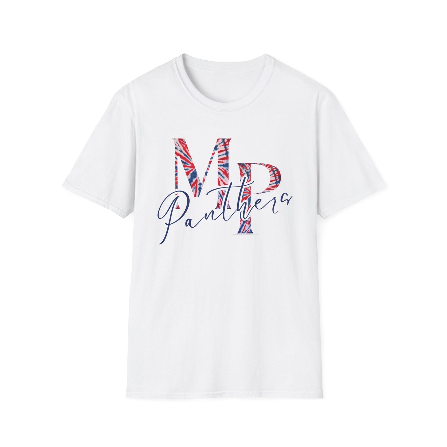 Miller Place Panther Tie Dye Unisex Graphic T-Shirt