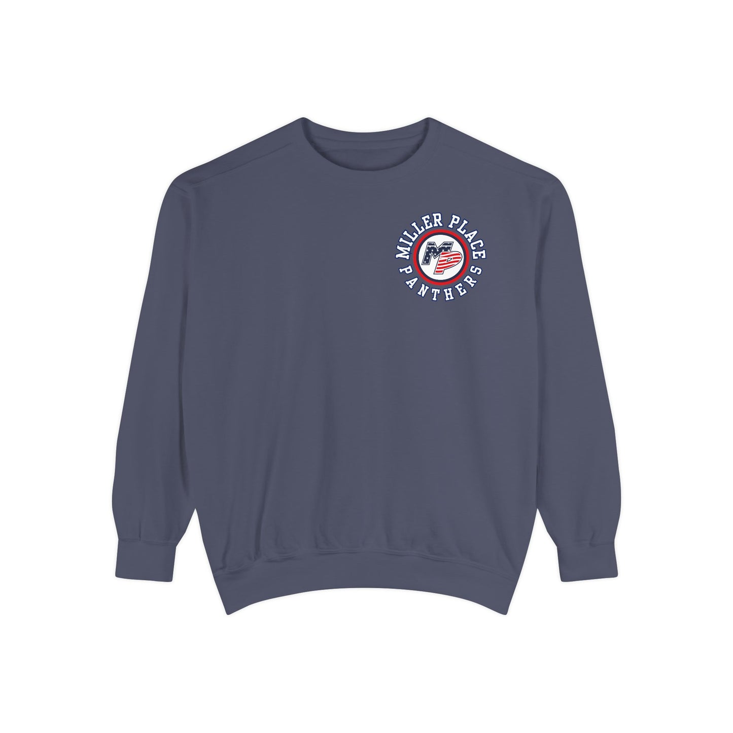 Miller Place Panthers- Unisex- Garment Dyed Sweatshirt