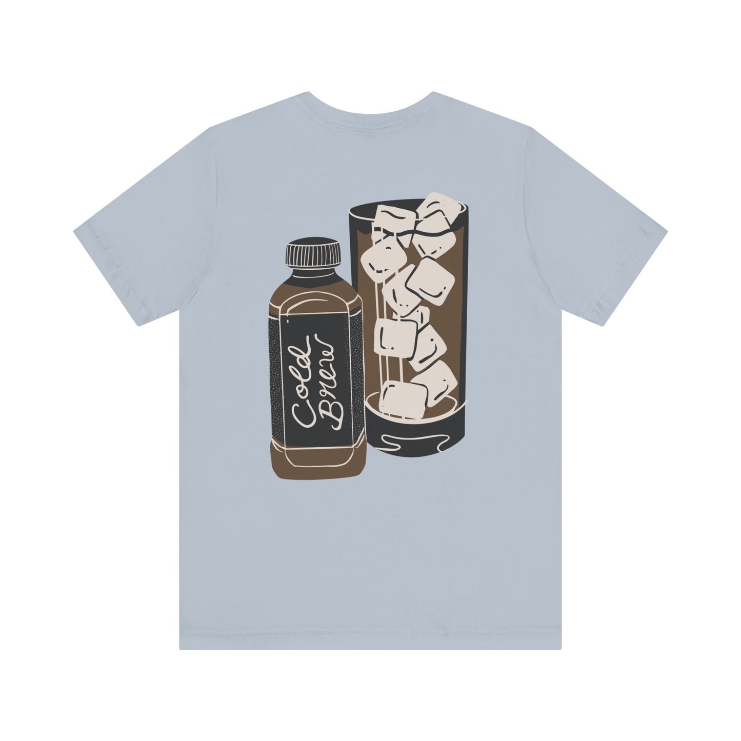 Cold Brew Coffee Lovers Tee, Unisex Jersey Shirt for Coffee Lovers