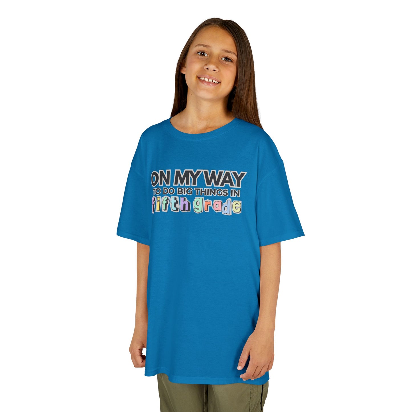 Big Things in 5th Grade- Kids Back to School Shirt