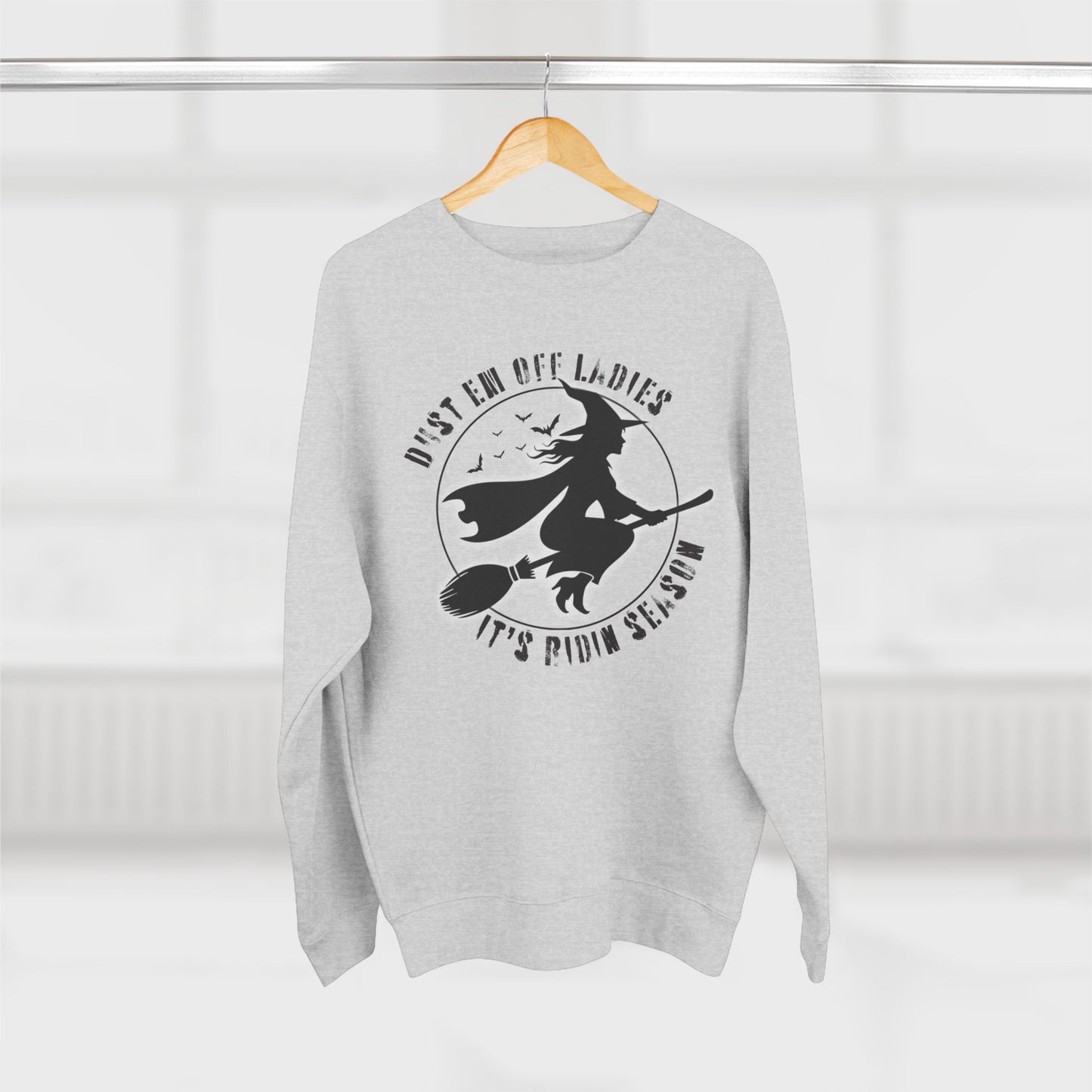 Halloween Witch Sweatshirt, Cozy Unisex Crewneck