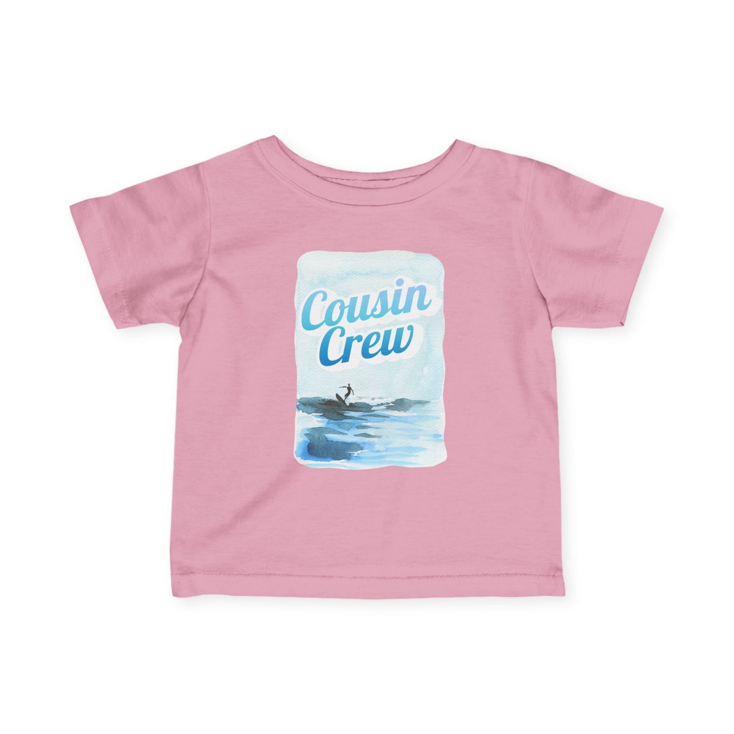 Cousin Crew Infant Tee, Cute Baby T-Shirt, Summer Vibes- Mini Collection