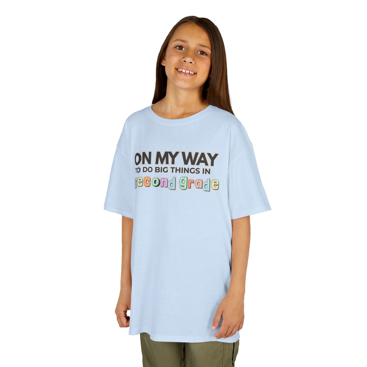 Big Things in 2nd Grade- Kids Back to School Shirt