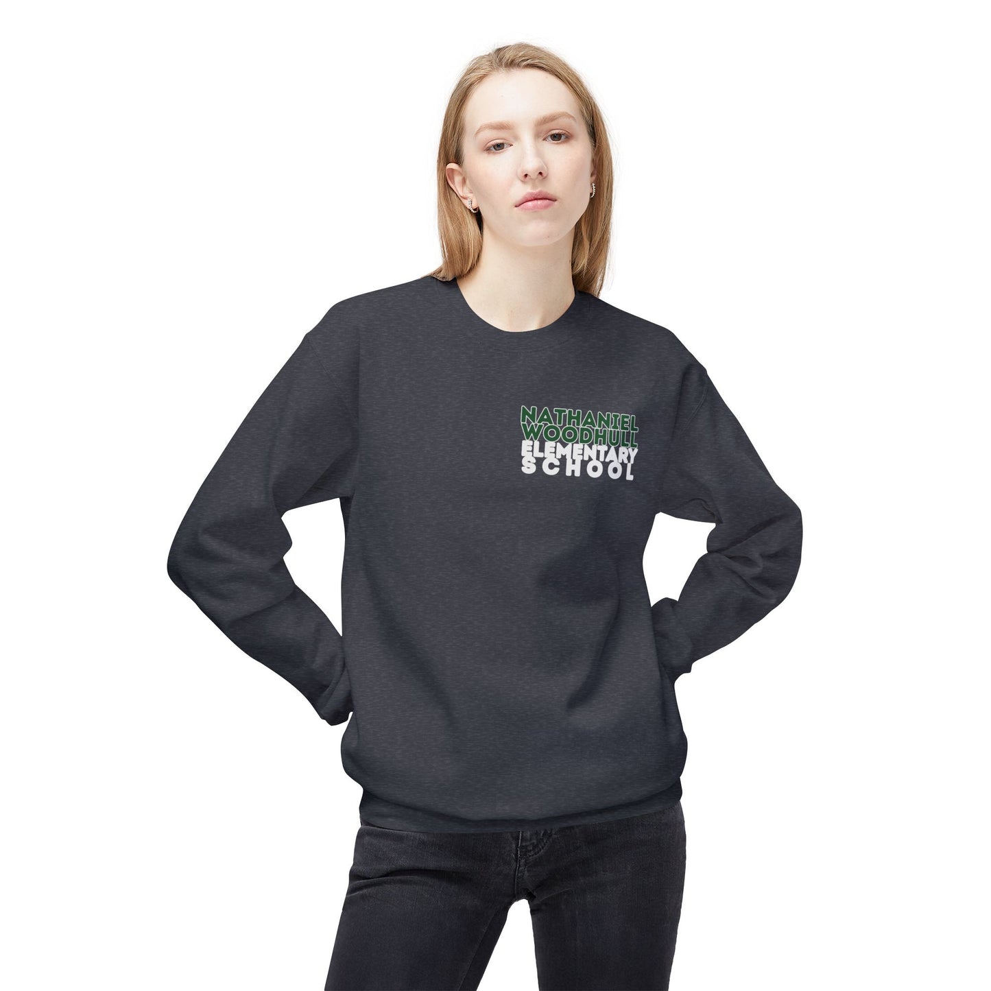 Woodhull Elementary School Fleece Crewneck Sweatshirt