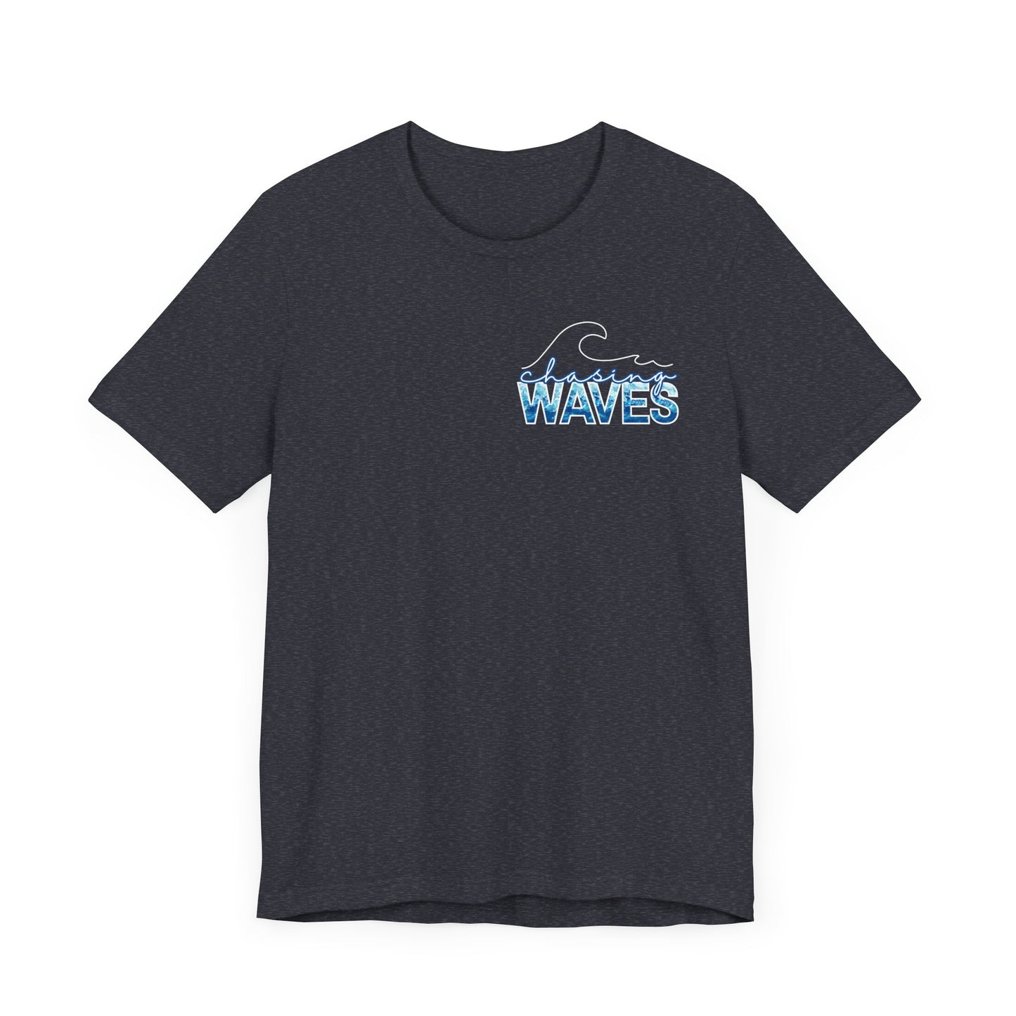 Chasing Waves -- Unisex Summer Shirt, Beachwear, Vacation Top, Summer Nights Apparel