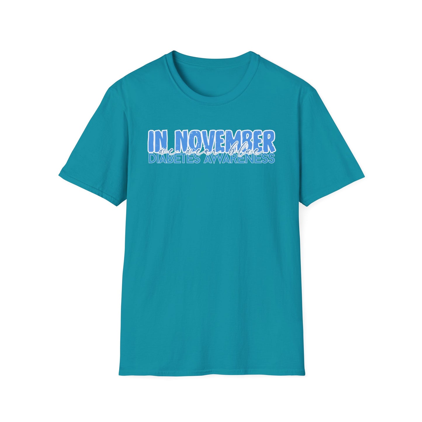 Diabetes Awareness- November- Unisex Softstyle T-Shirt
