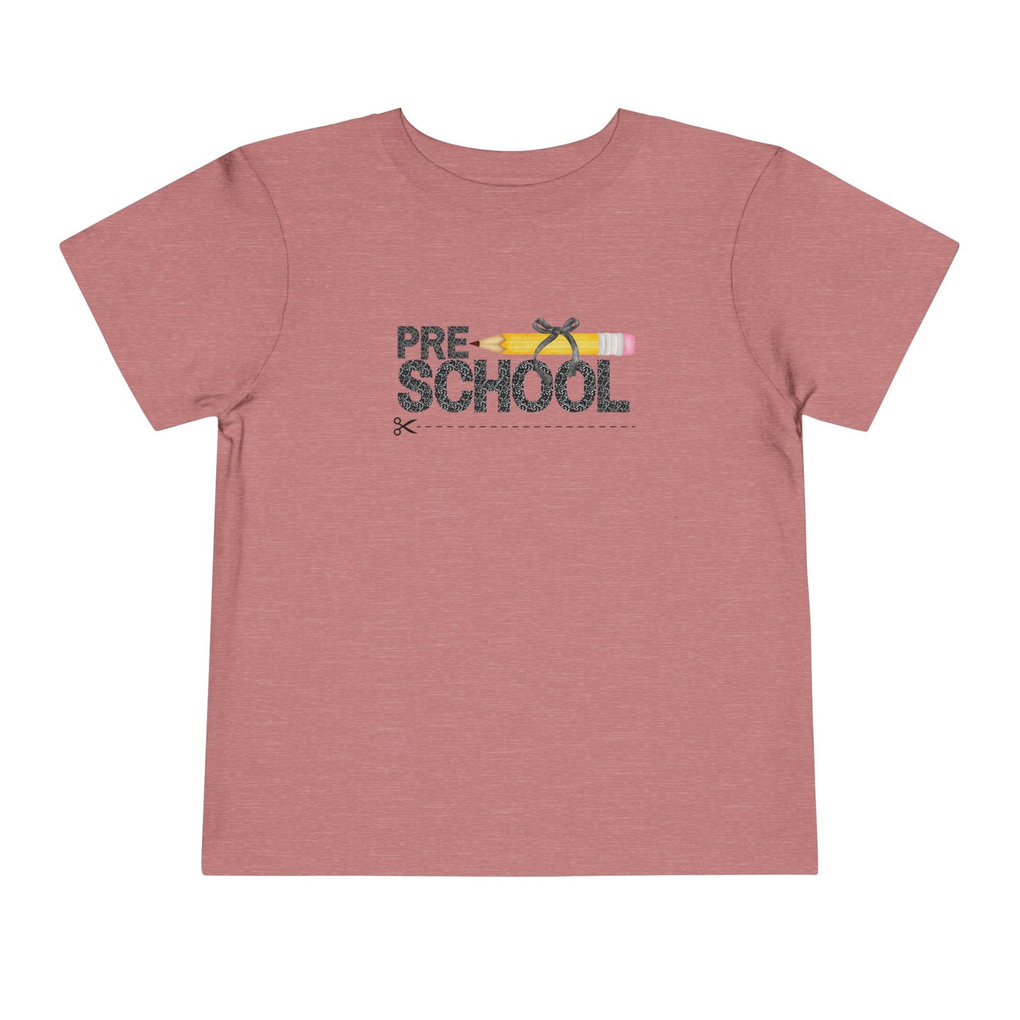 Preschool Girl Toddler Tee - Back to School Shirt for Kids