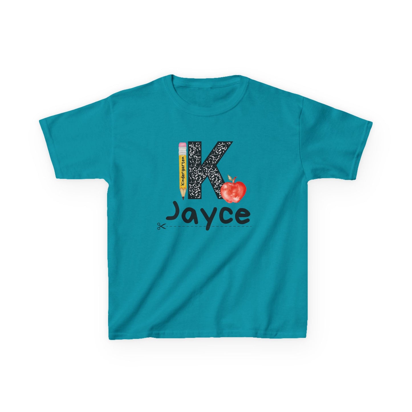 Jayce- Kindergarten- Personalized Kids Tee - Back to School